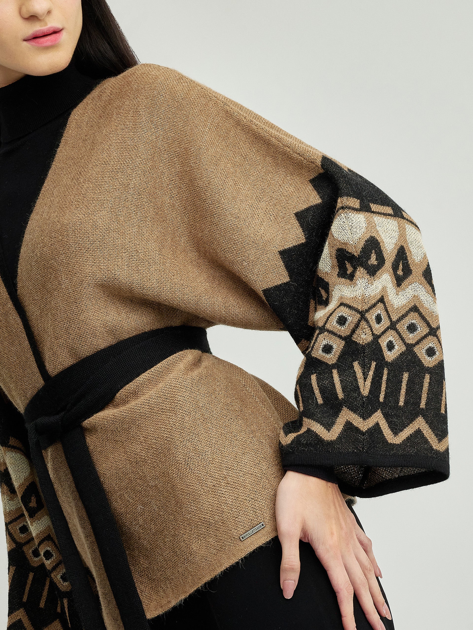 Yacinta Cardigan Baby Alpaca Color Camel - Image 5