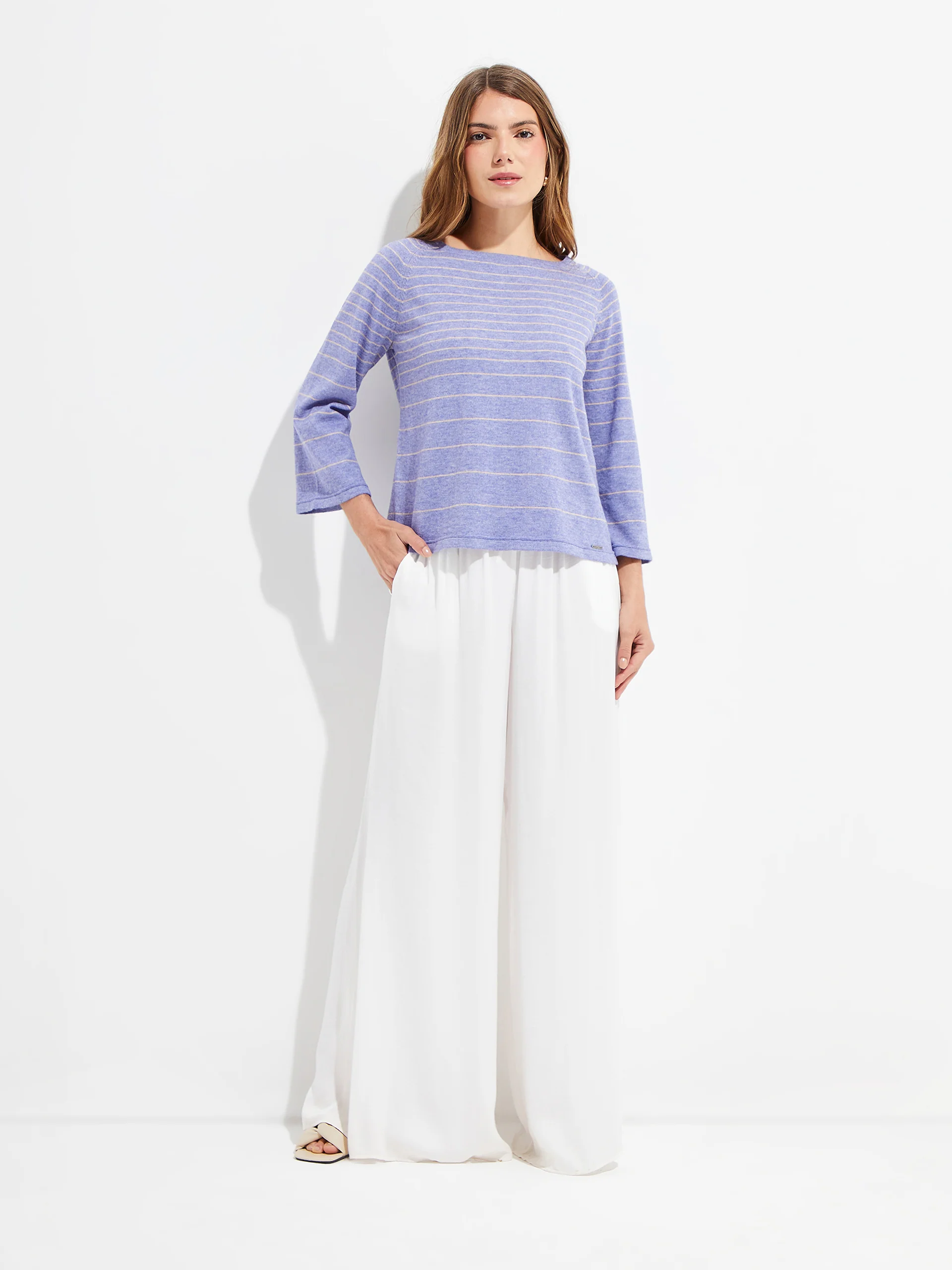 Yackelina Sweater Cotton Color Blue - Image 4