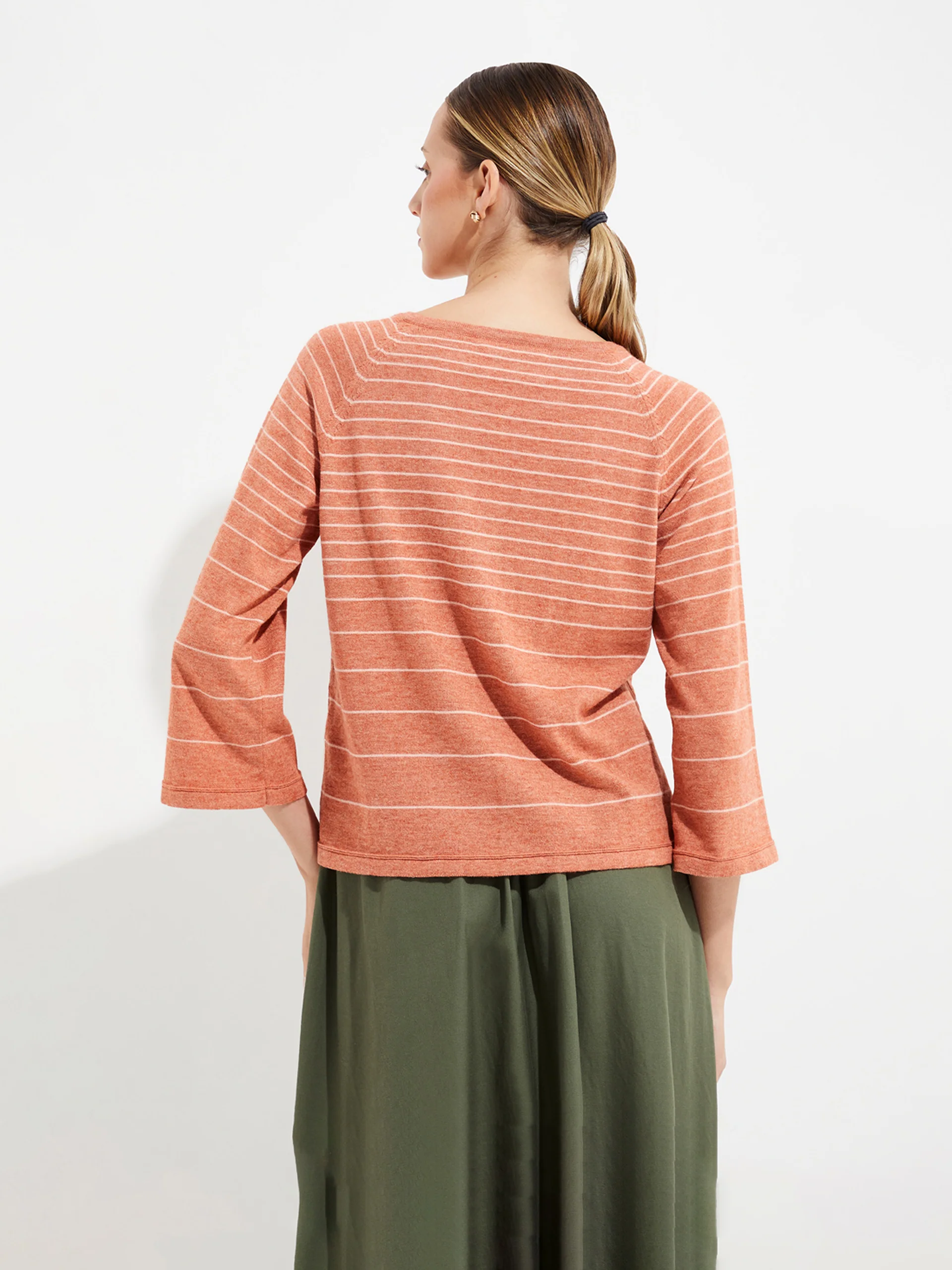 Yackelina Sweater Cotton Color Orange - Image 3