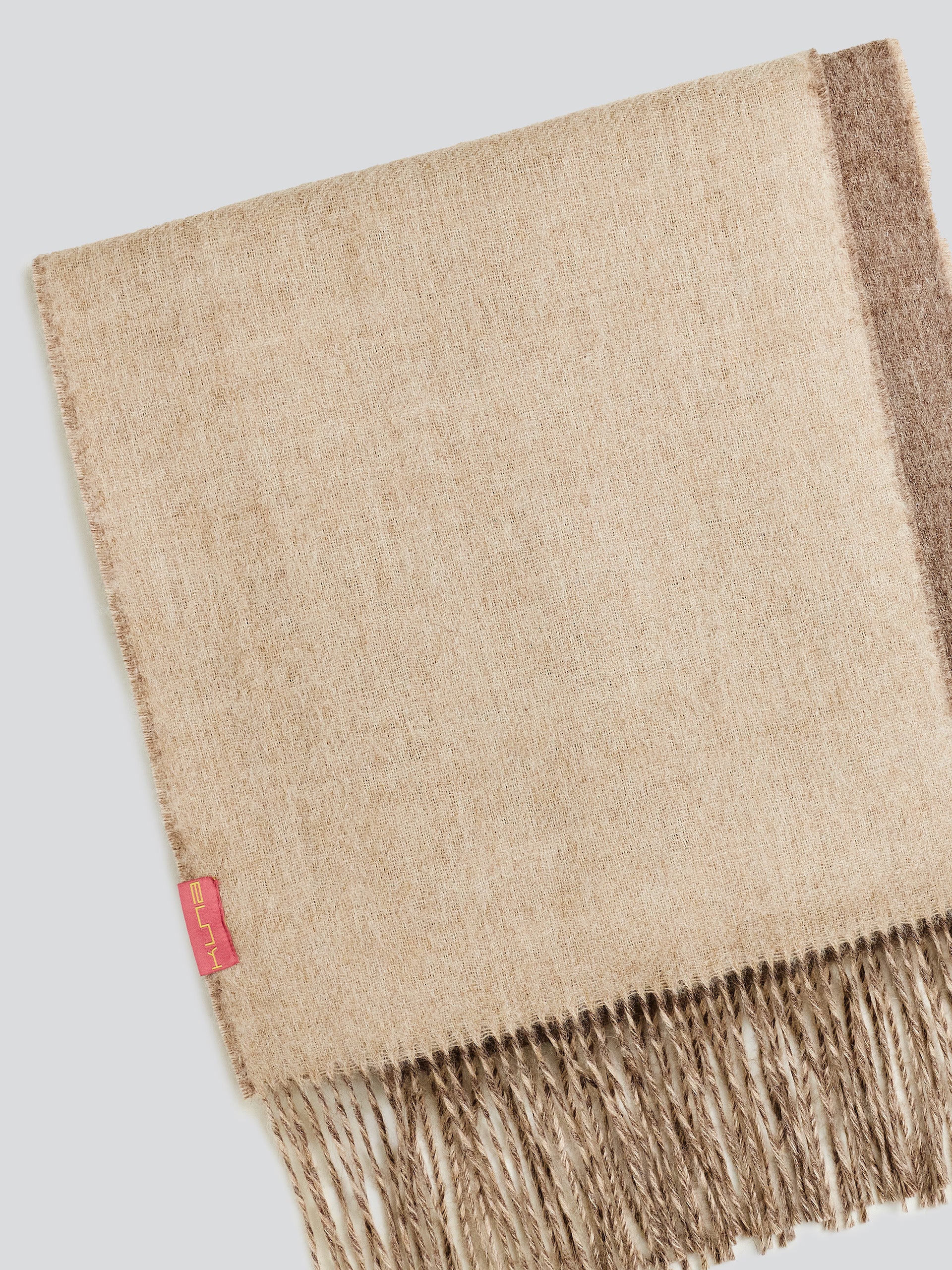 Yamila Scarf Baby Alpaca Color Brown - Image 6