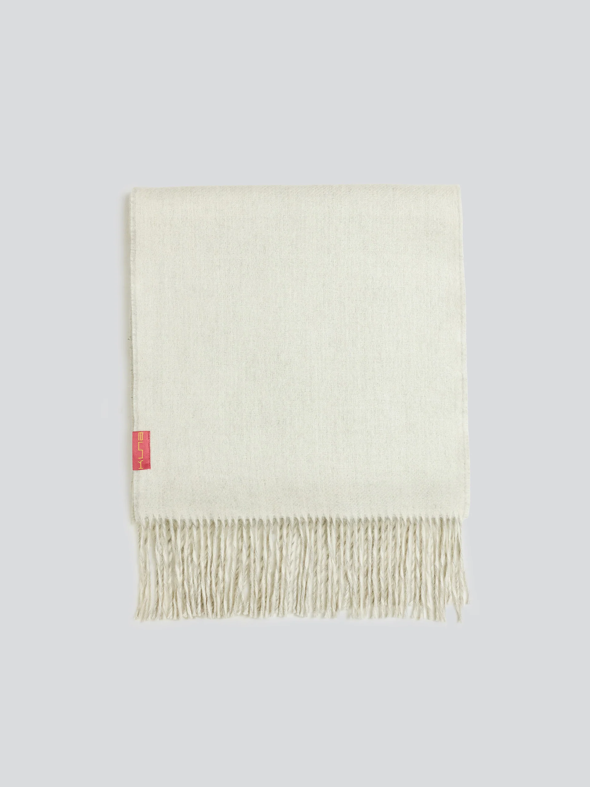 Yamila Scarf Baby Alpaca Color Grey - Image 2