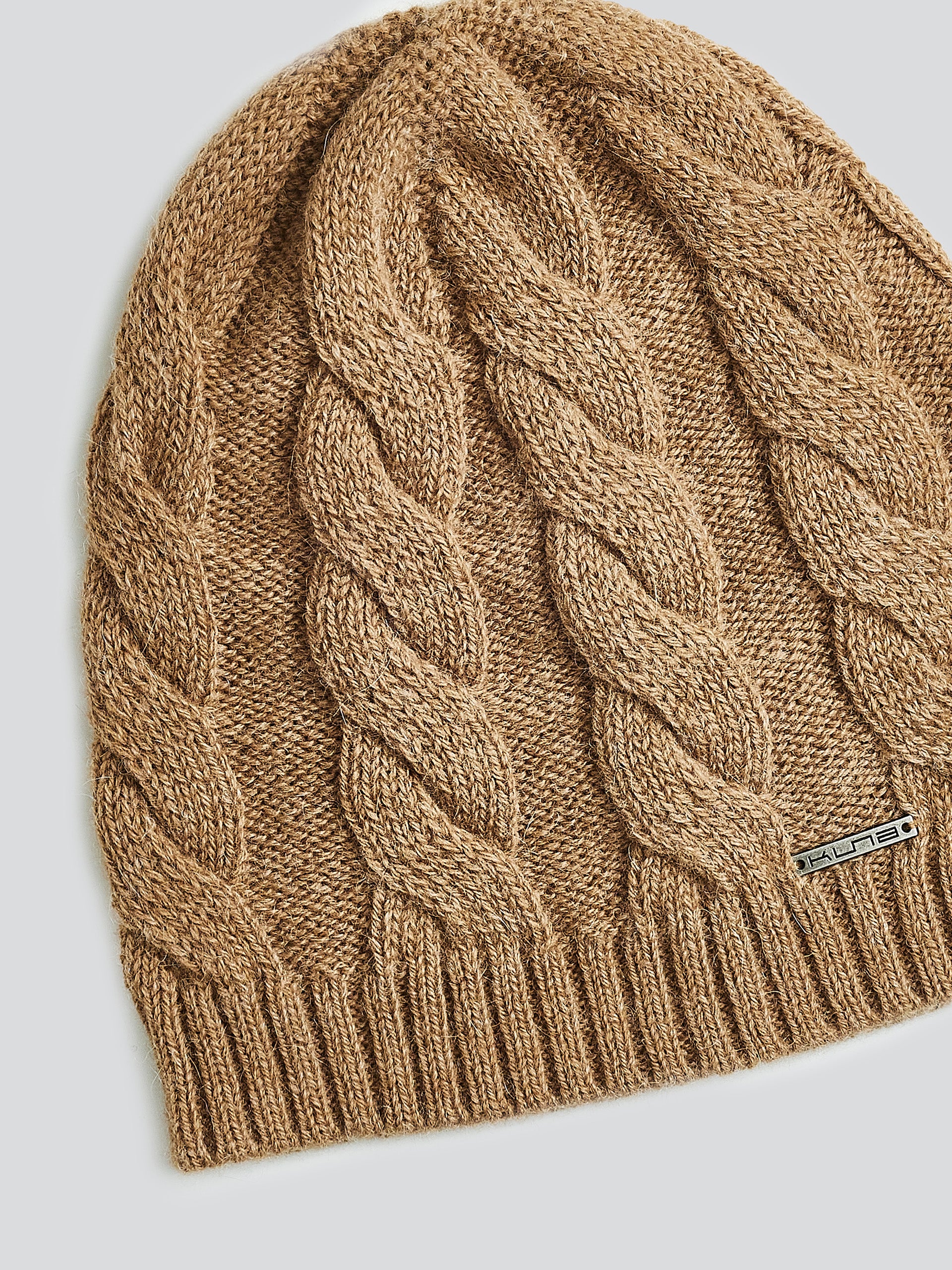 Yarela Hat Baby Alpaca Color Camel - Image 6