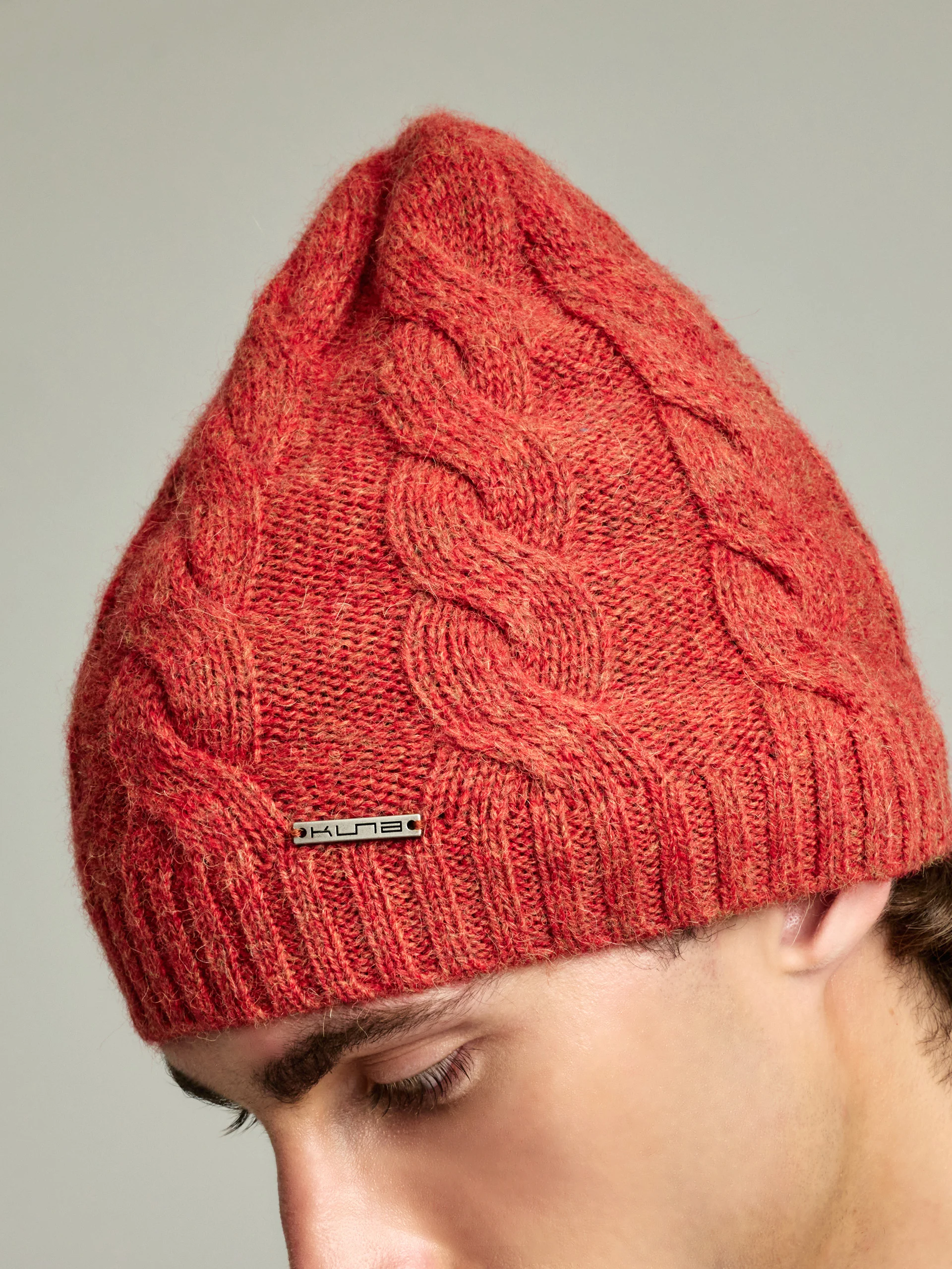 Yarela Hat Baby Alpaca Color Orange - Image 5