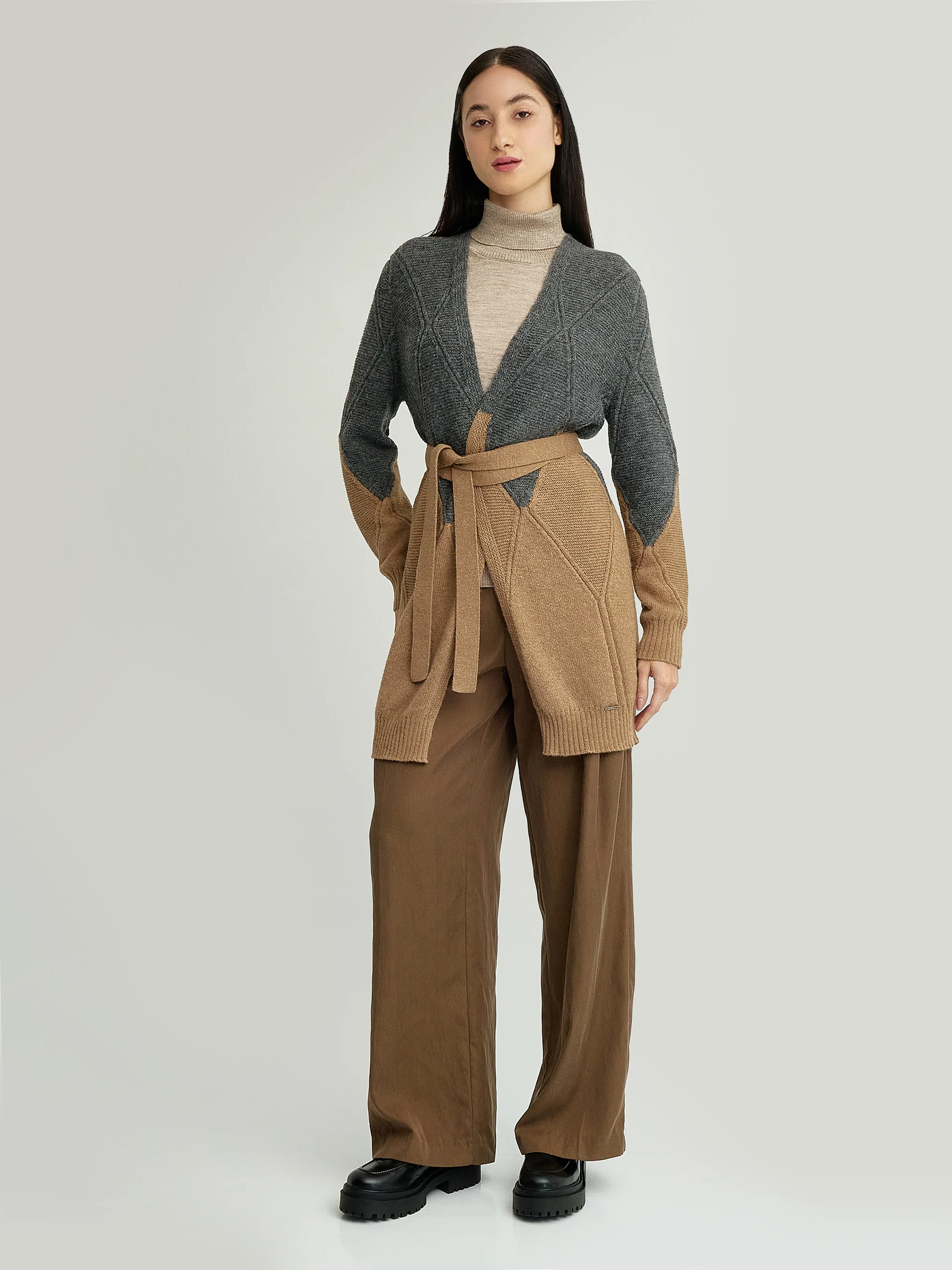 Yelissa Cardigan Baby Alpaca Color Camel - Image 4