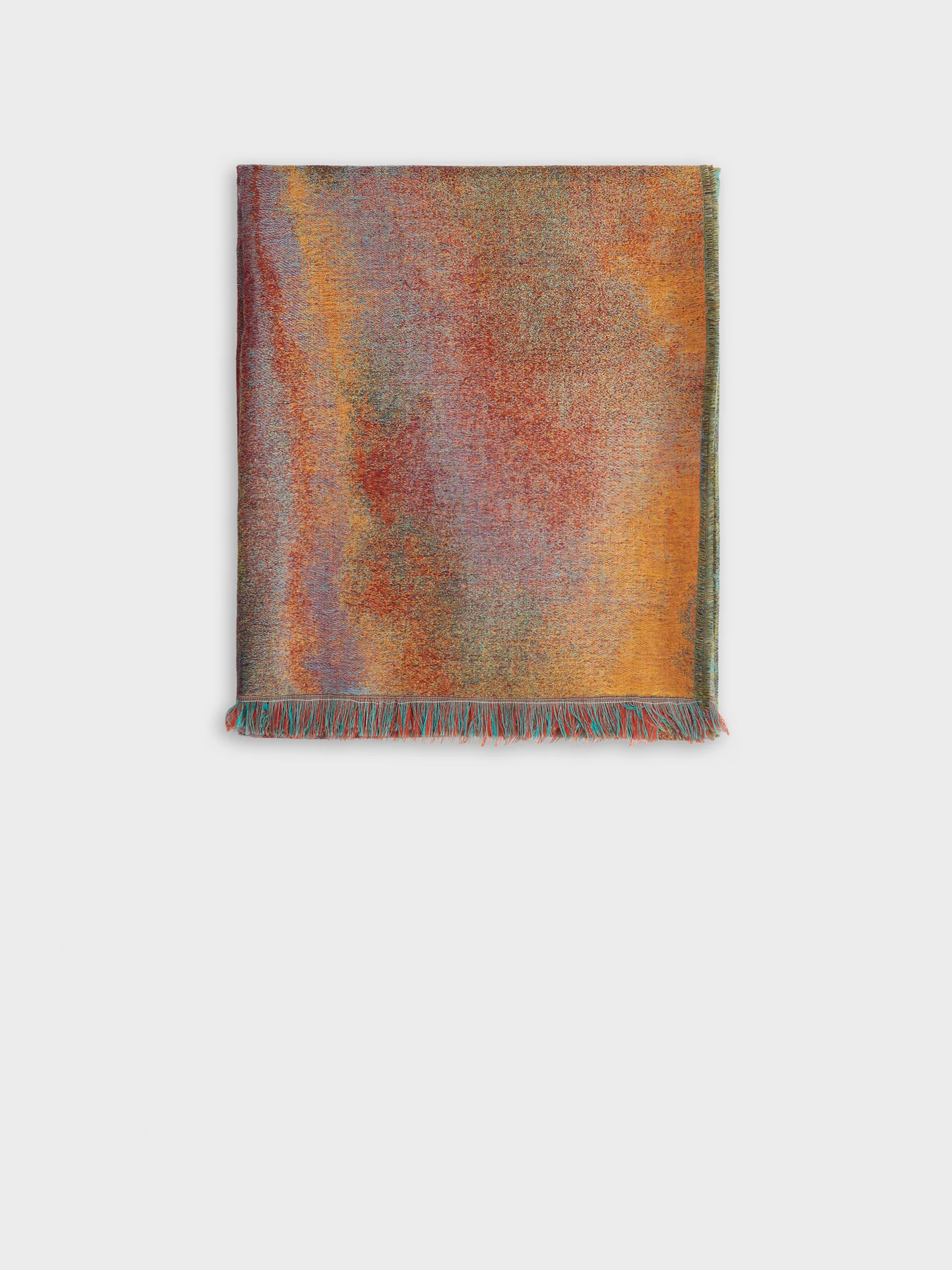 Yellowstone Park Shawl Royal Alpaca And Silk Color Multicolor - Image 4