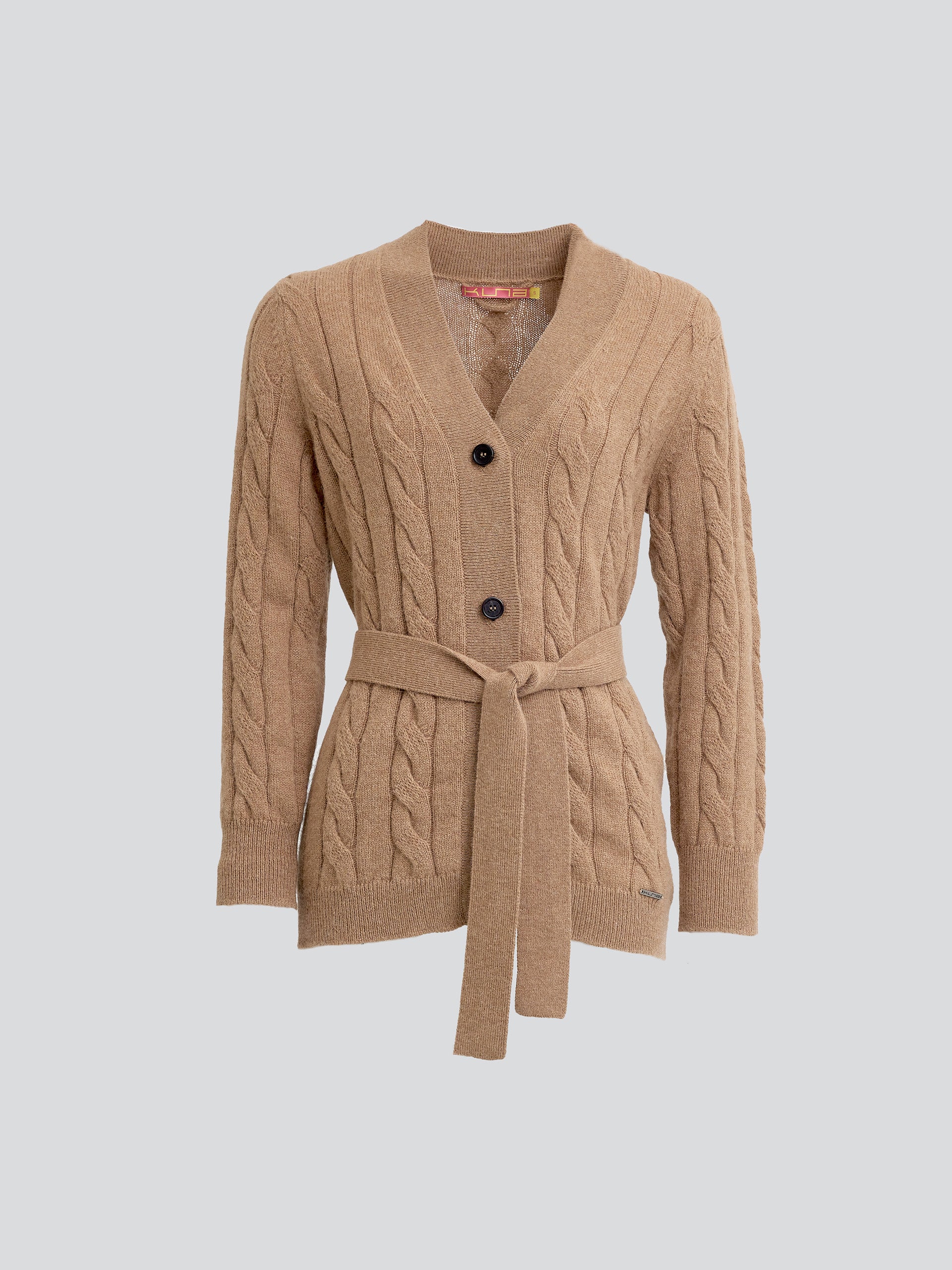 Yessica Cardigan Baby Alpaca Color Camel