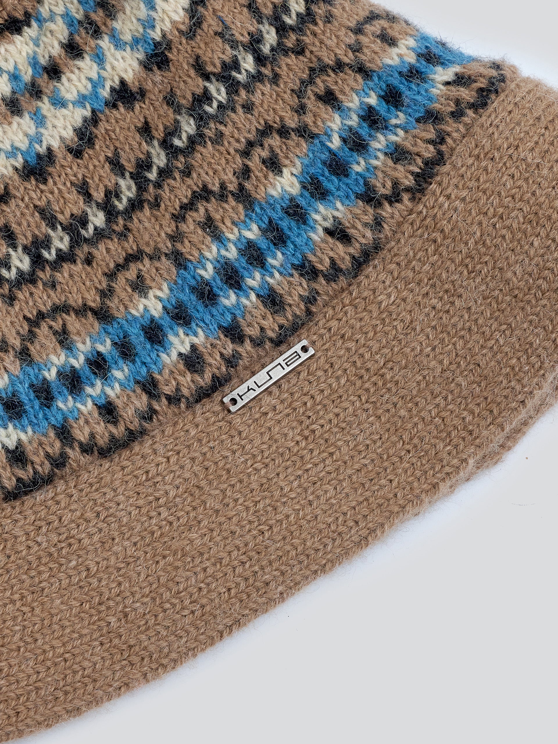Yoke Bucket Hat Baby Alpaca Color Camel - Image 6