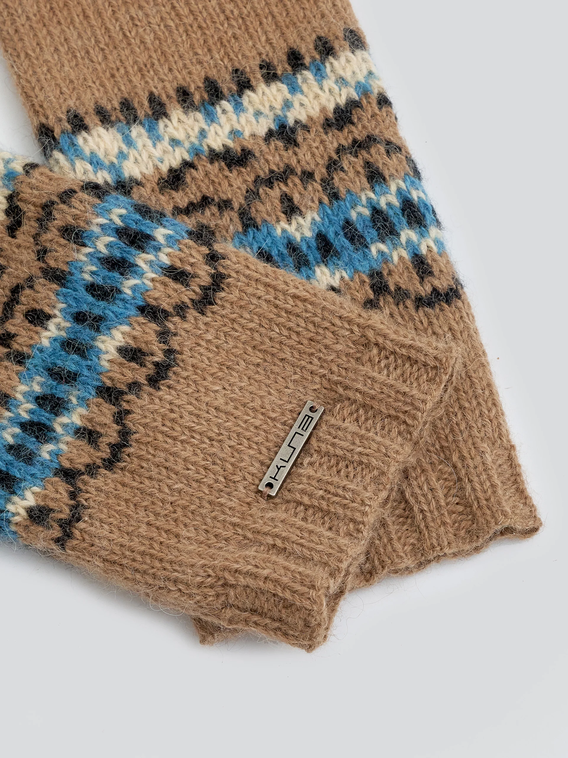Yoke Gloves Gloves Baby Alpaca Color Camel - Image 6