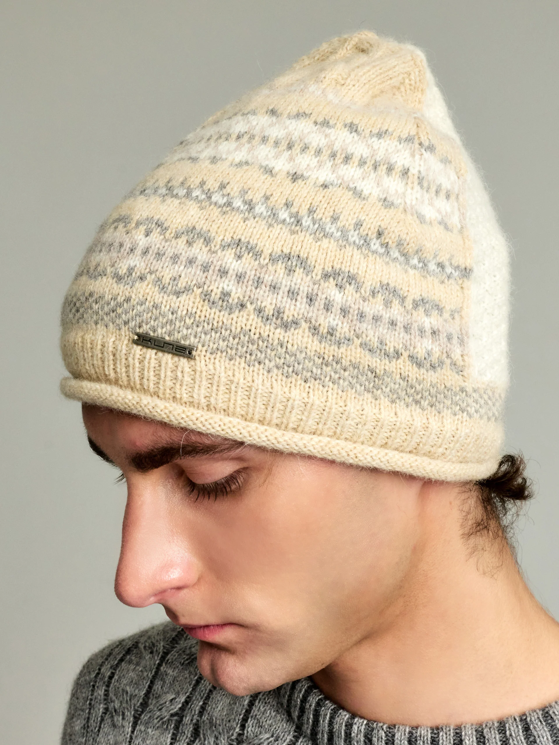 Yourself Hat Baby Alpaca Color Beige - Image 5