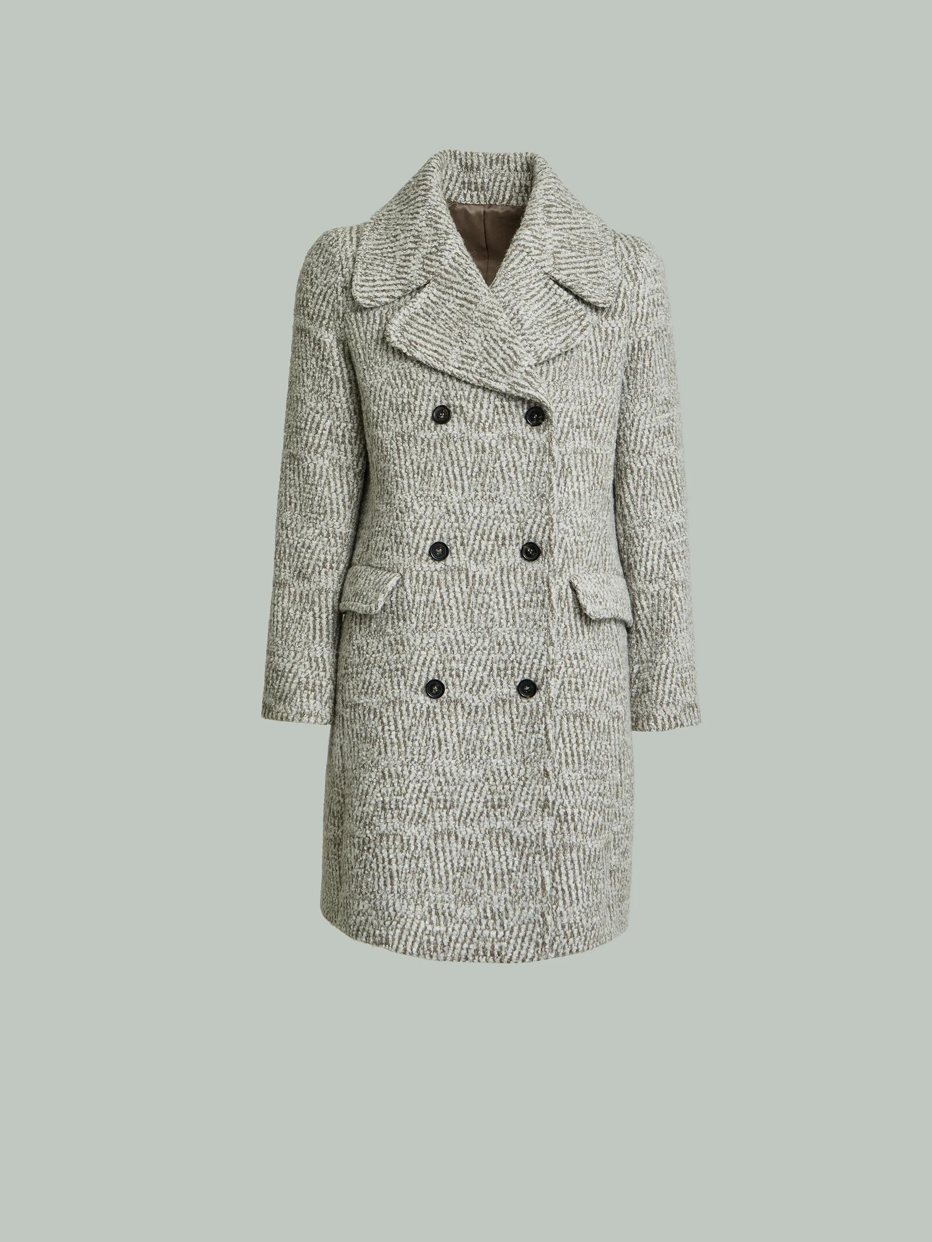 Yovana Coat Baby Alpaca Color Beige
