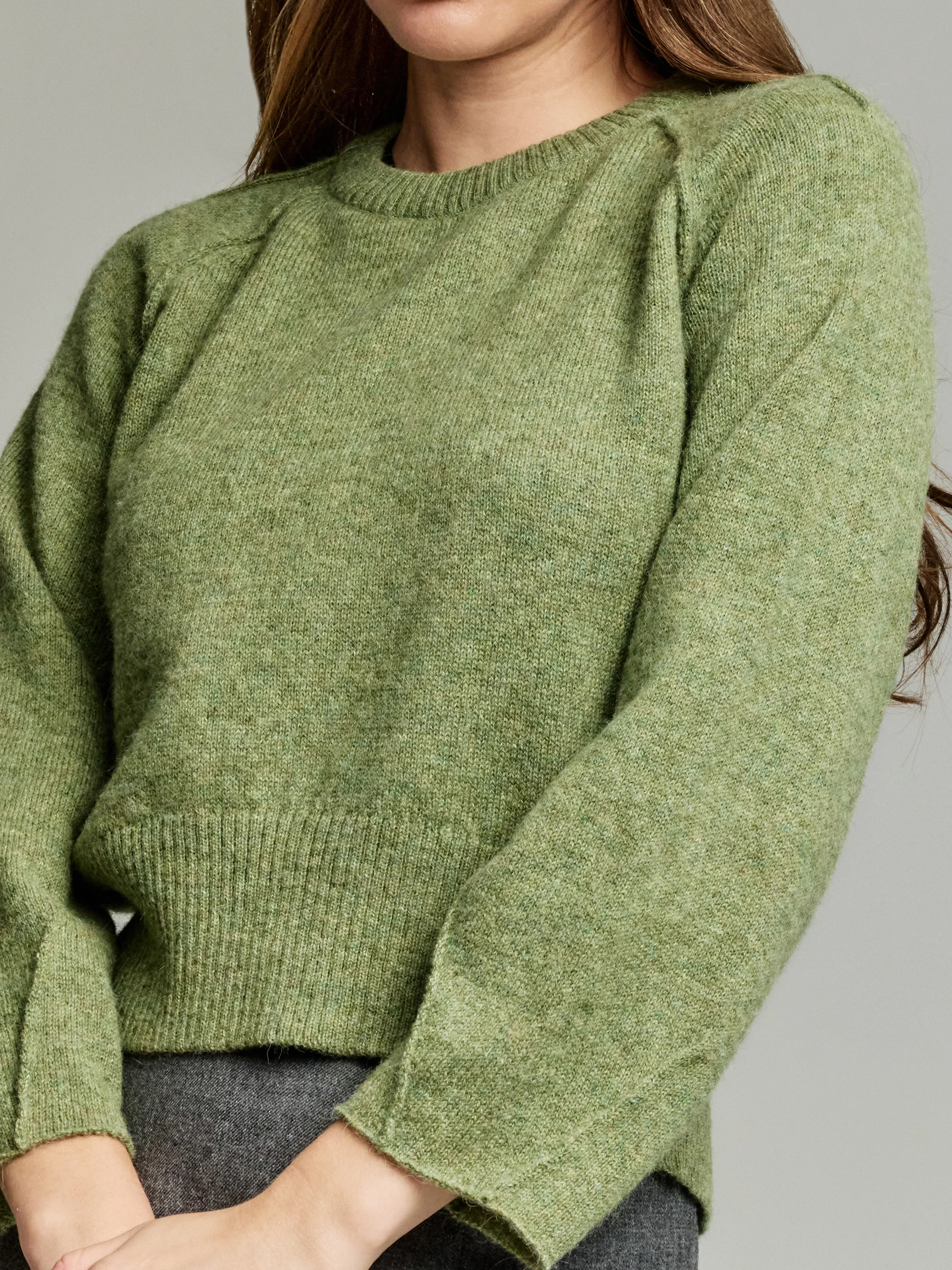 Yovi Sweater Baby Alpaca Color Green - Image 5