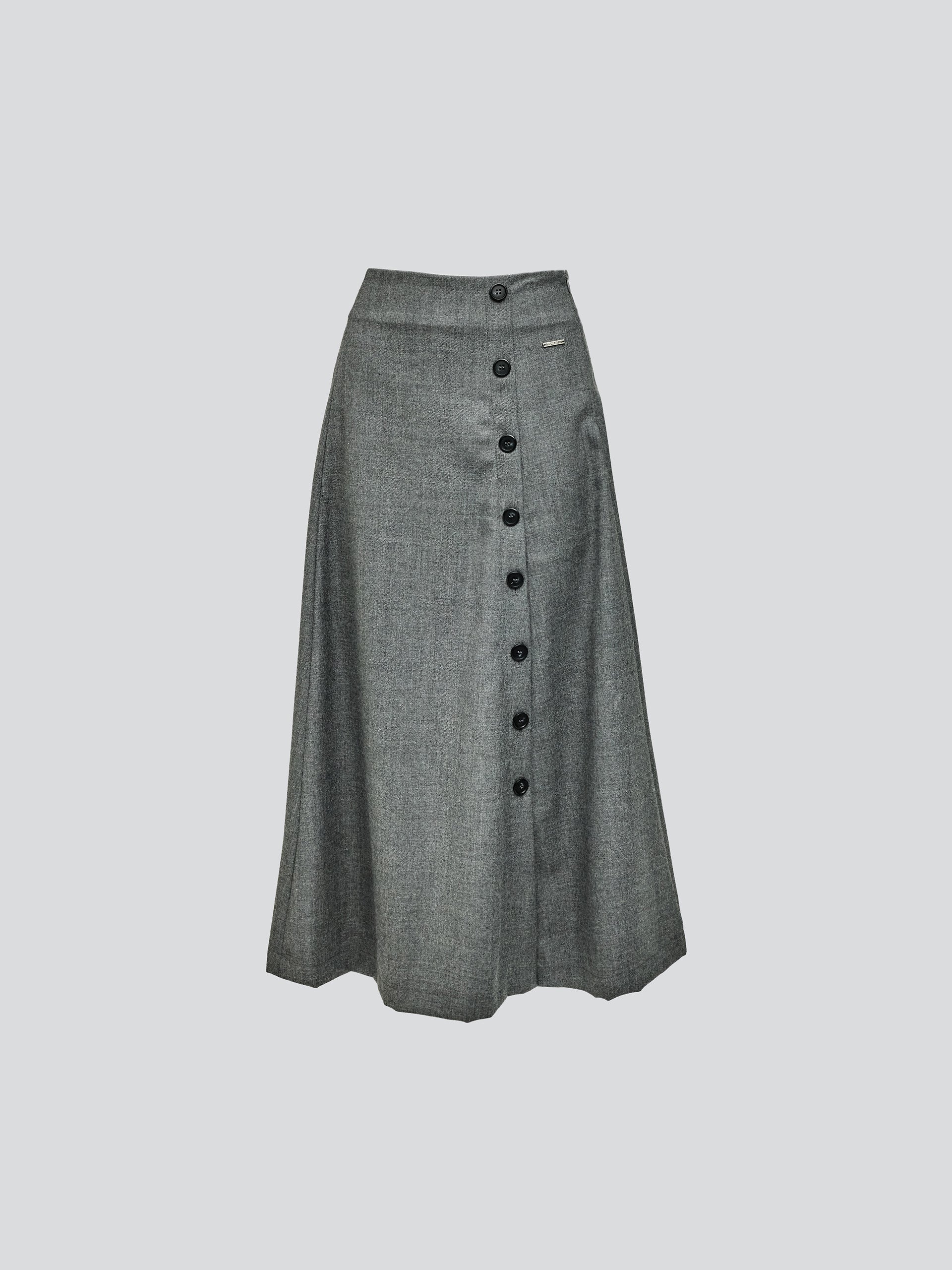 Ysidro Skirt Wool Color Grey