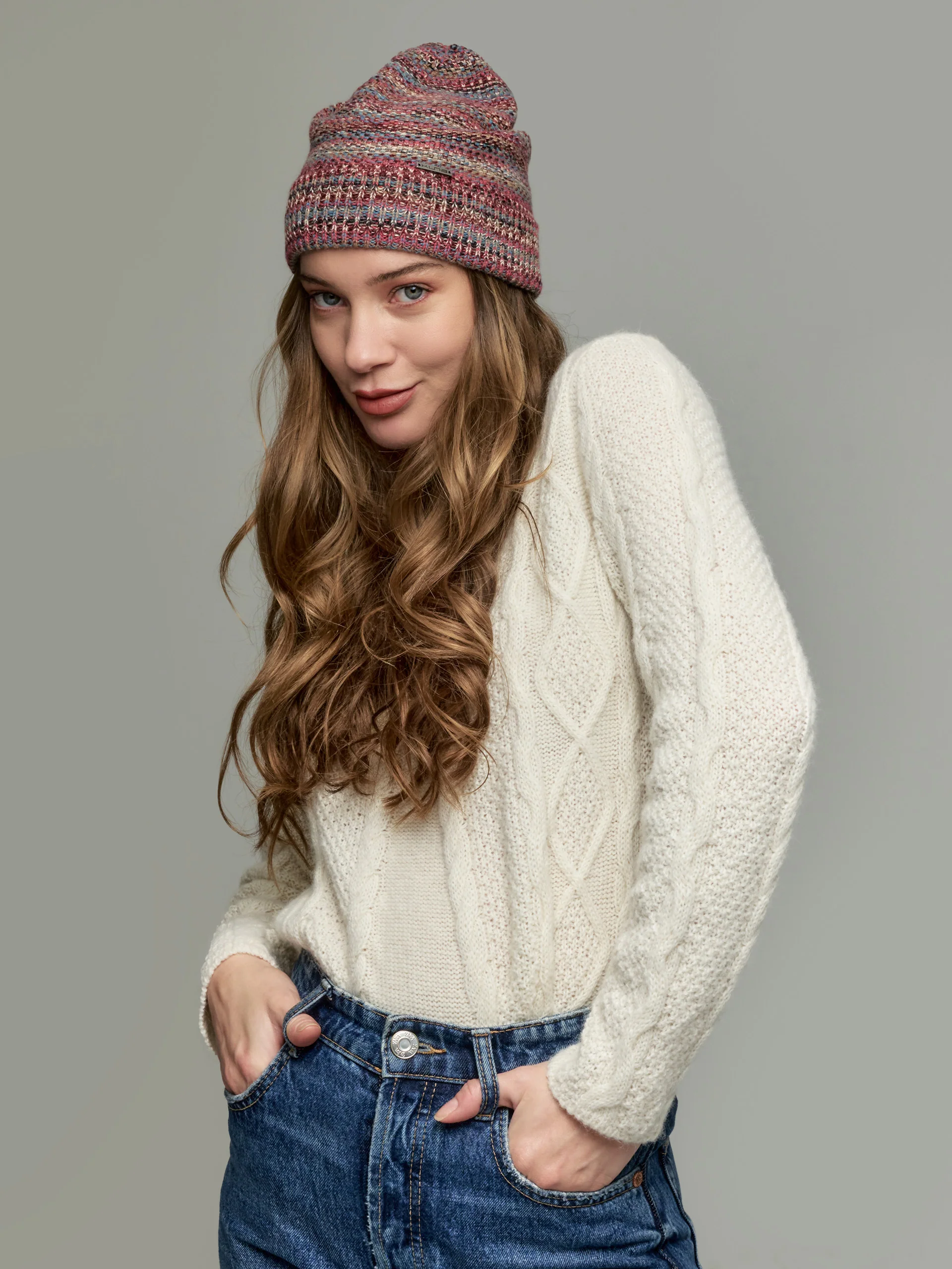 Yudith Hat Baby Alpaca Color Red