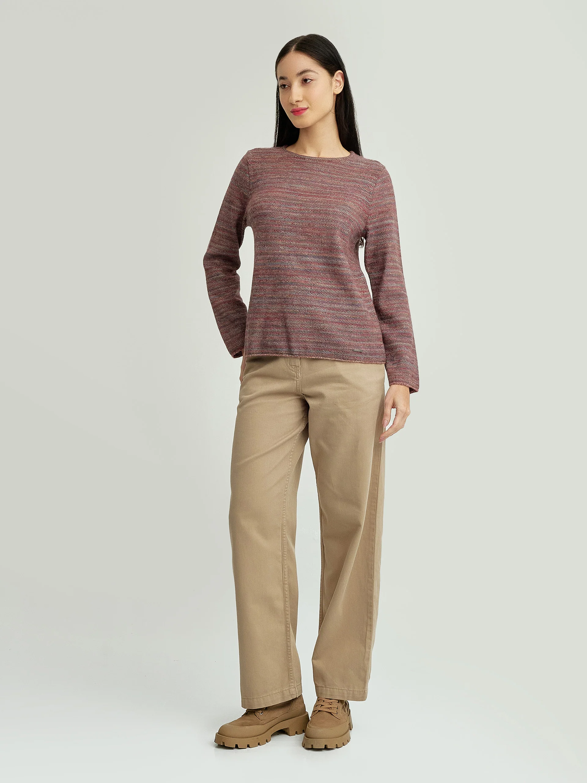 Yudith Sweater Baby Alpaca Color Red - Image 4