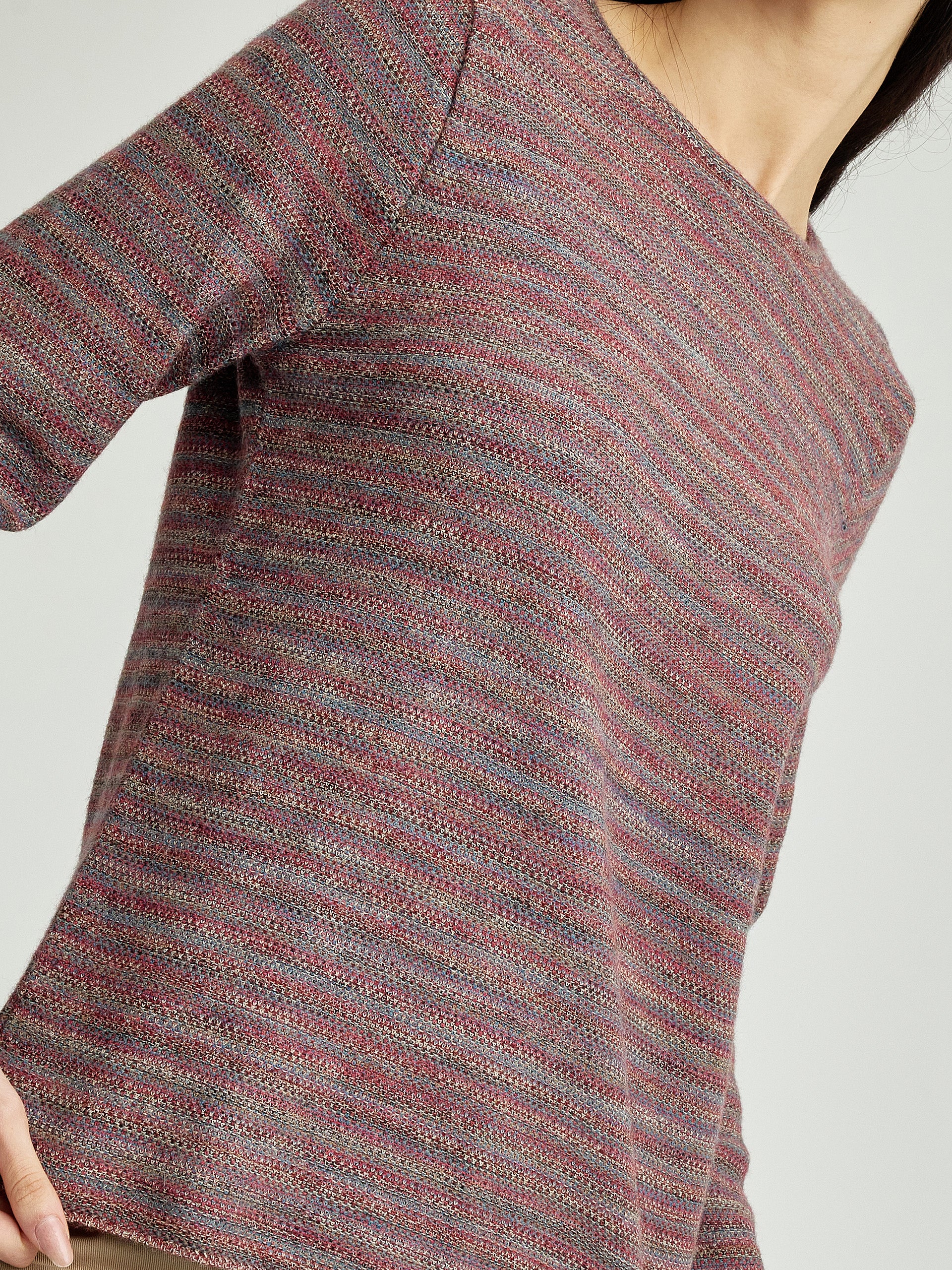 Yudith Sweater Baby Alpaca Color Red - Image 5