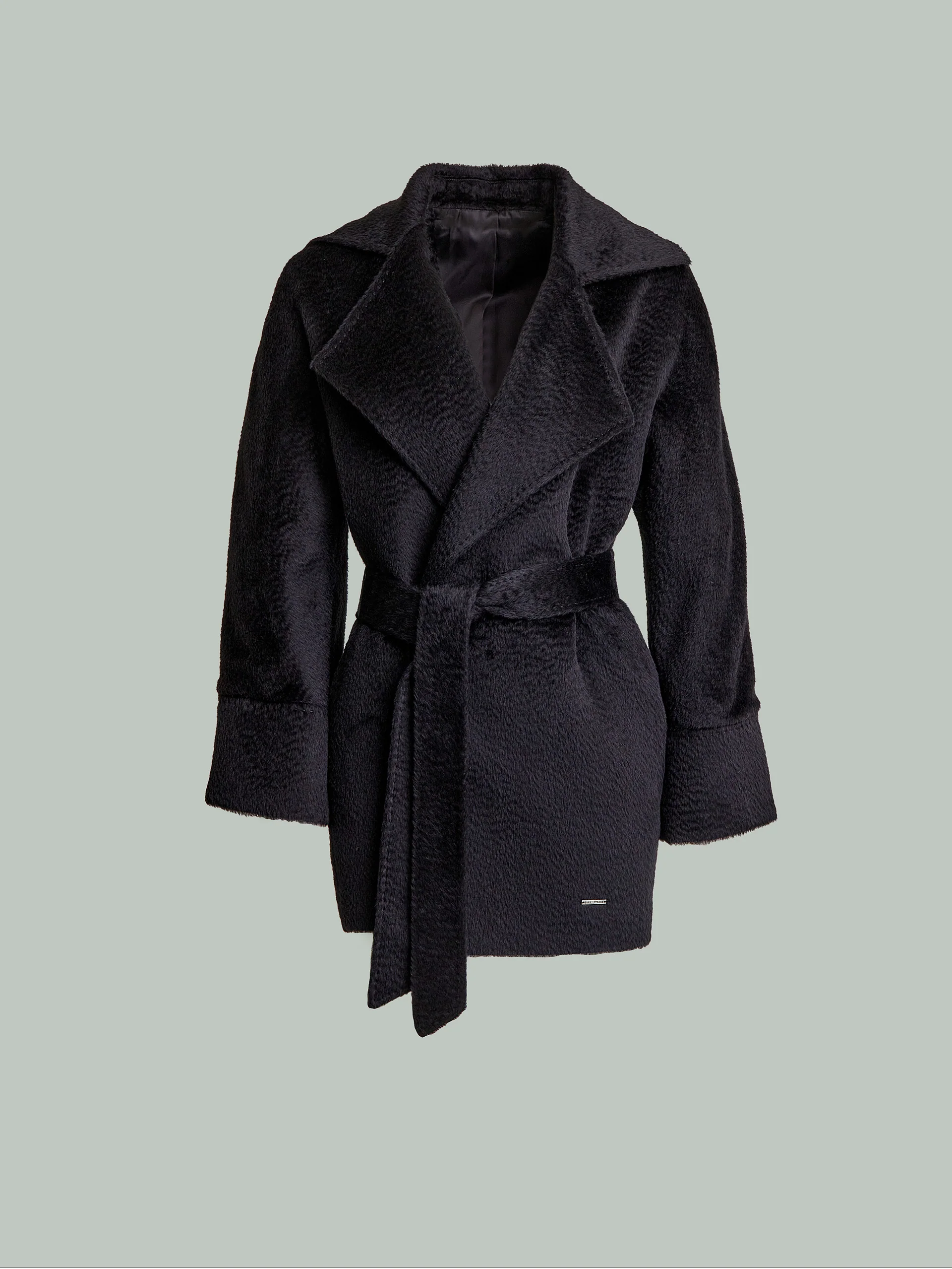 Yupiter Coat Baby Suri Alpaca Color Black