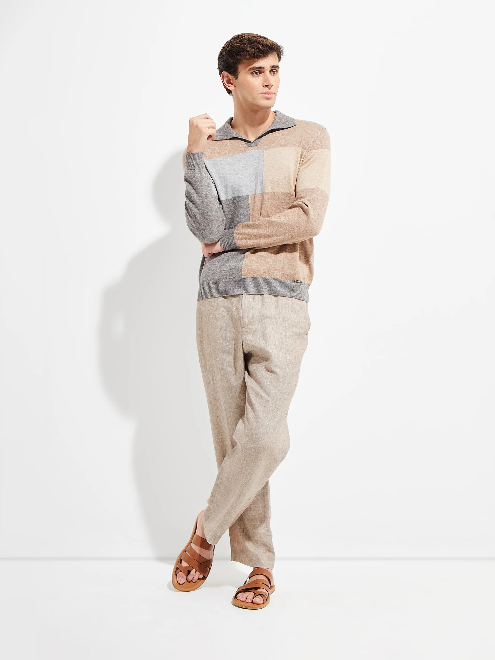 Yvan Sweater Cotton Color Grey - Image 4
