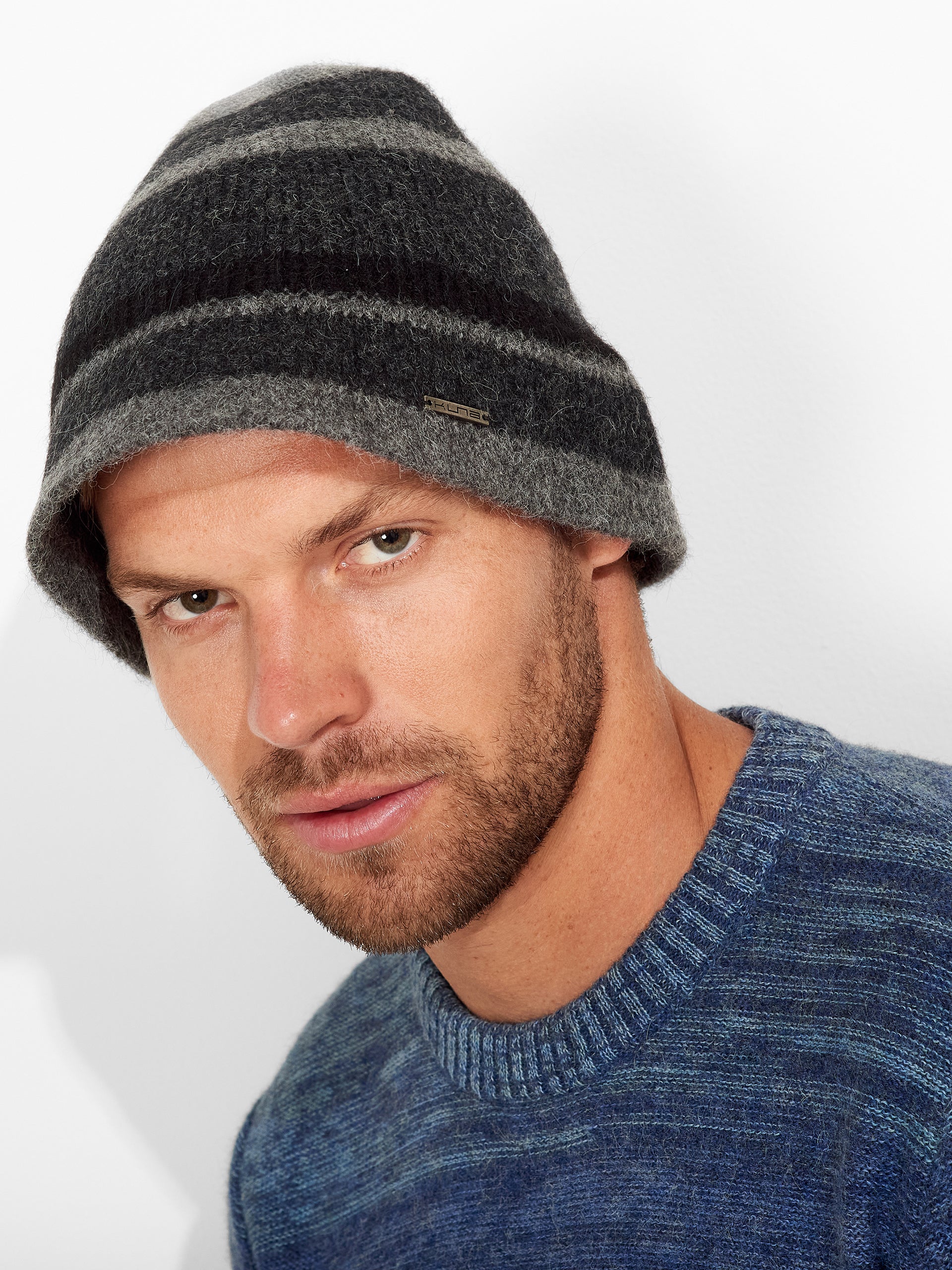 Zadiel Hat Baby Alpaca Color Grey - Image 5