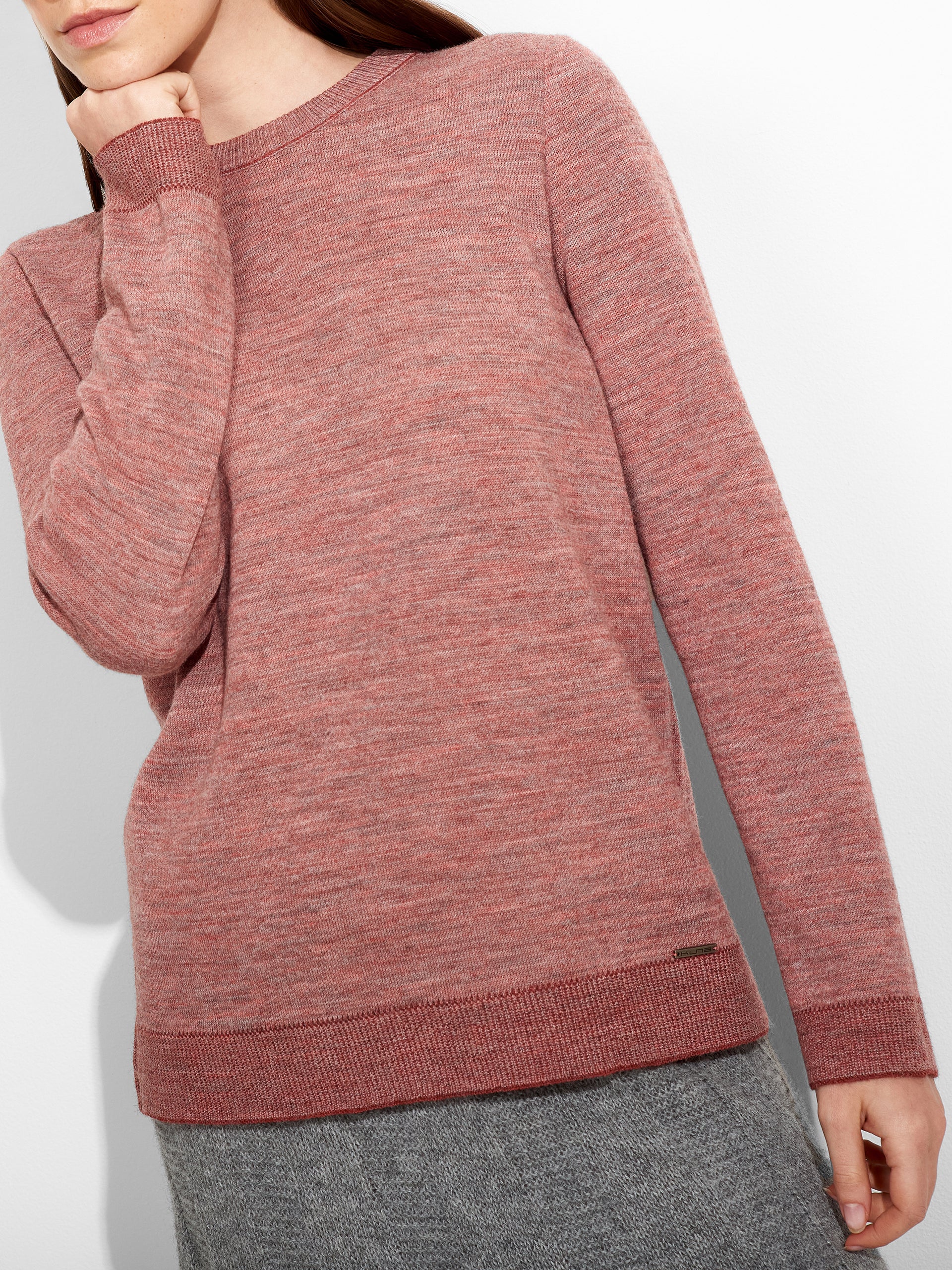 Zagreb Sweater Baby Alpaca Color Red - Image 2