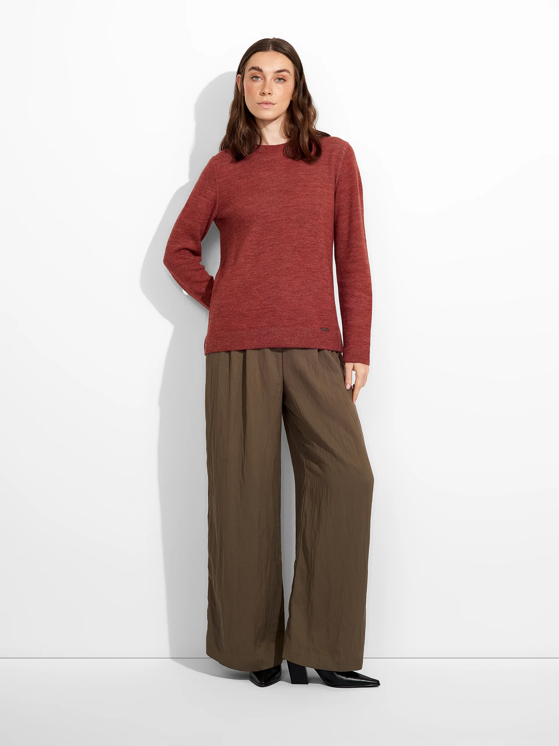 Zagreb Sweater Baby Alpaca Color Red - Image 5