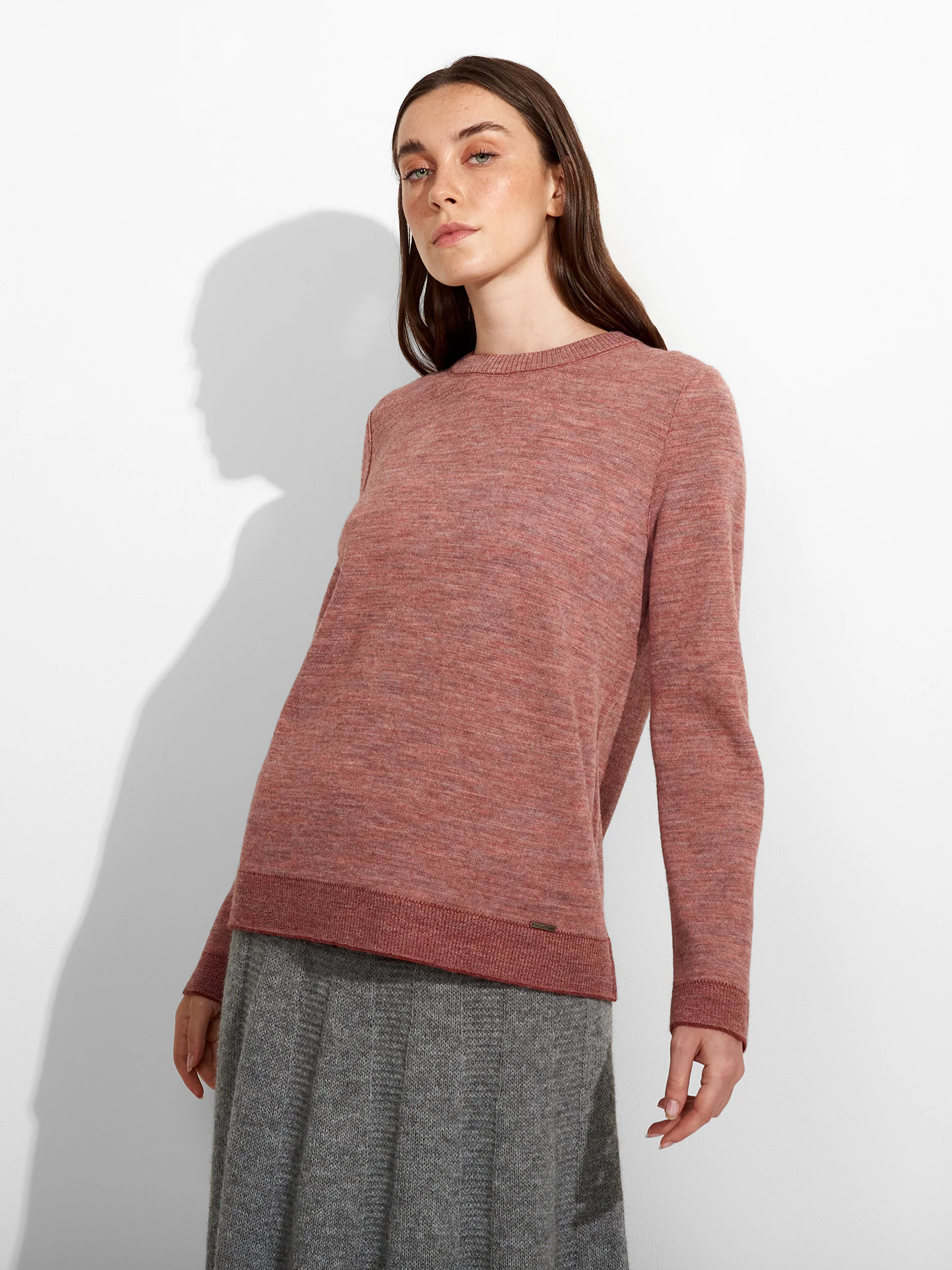Zagreb Sweater Baby Alpaca Color Red - Image 8