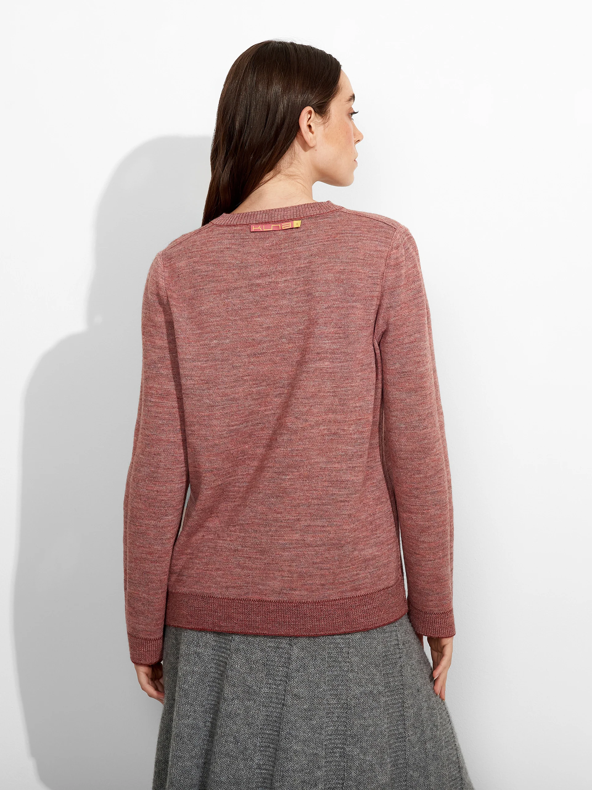 Zagreb Sweater Baby Alpaca Color Red - Image 9