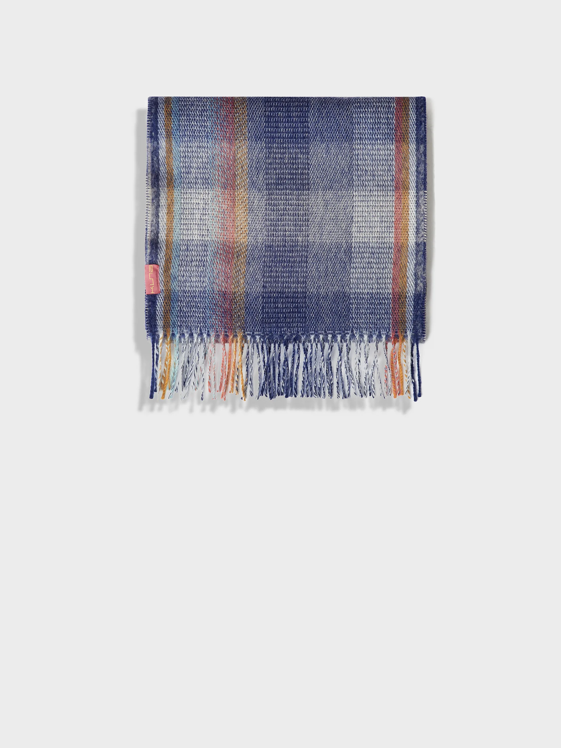 Zamery Scarf Baby Alpaca Color Blue - Image 2