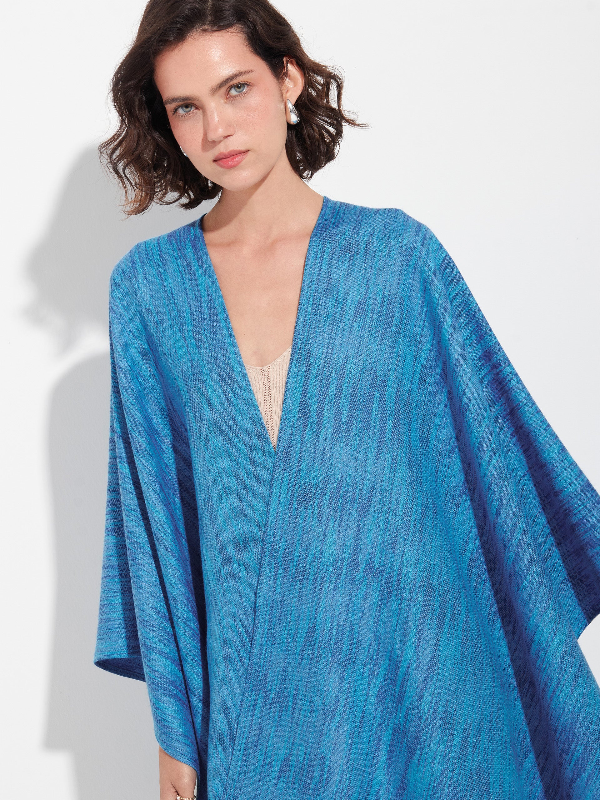 Zareli Cape Baby Alpaca Color Purple - Image 5
