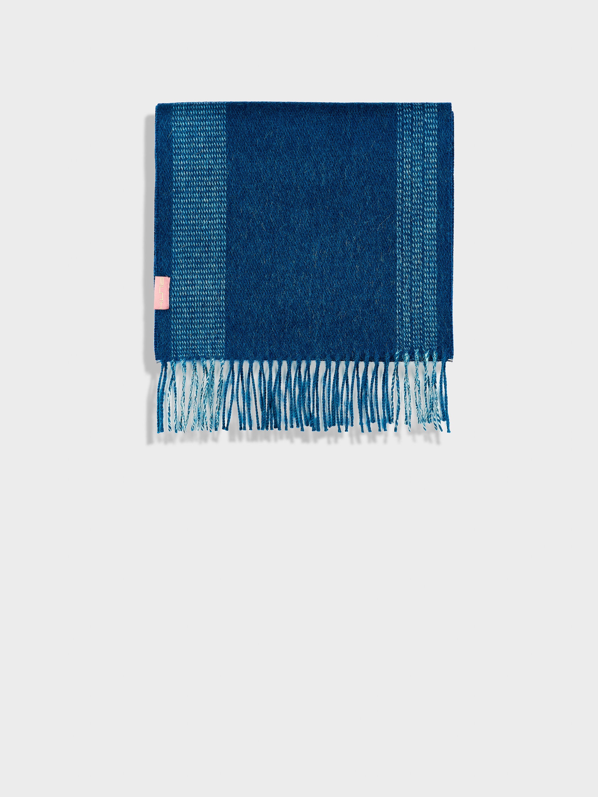Zarick Scarf Baby Alpaca Color Blue - Image 2