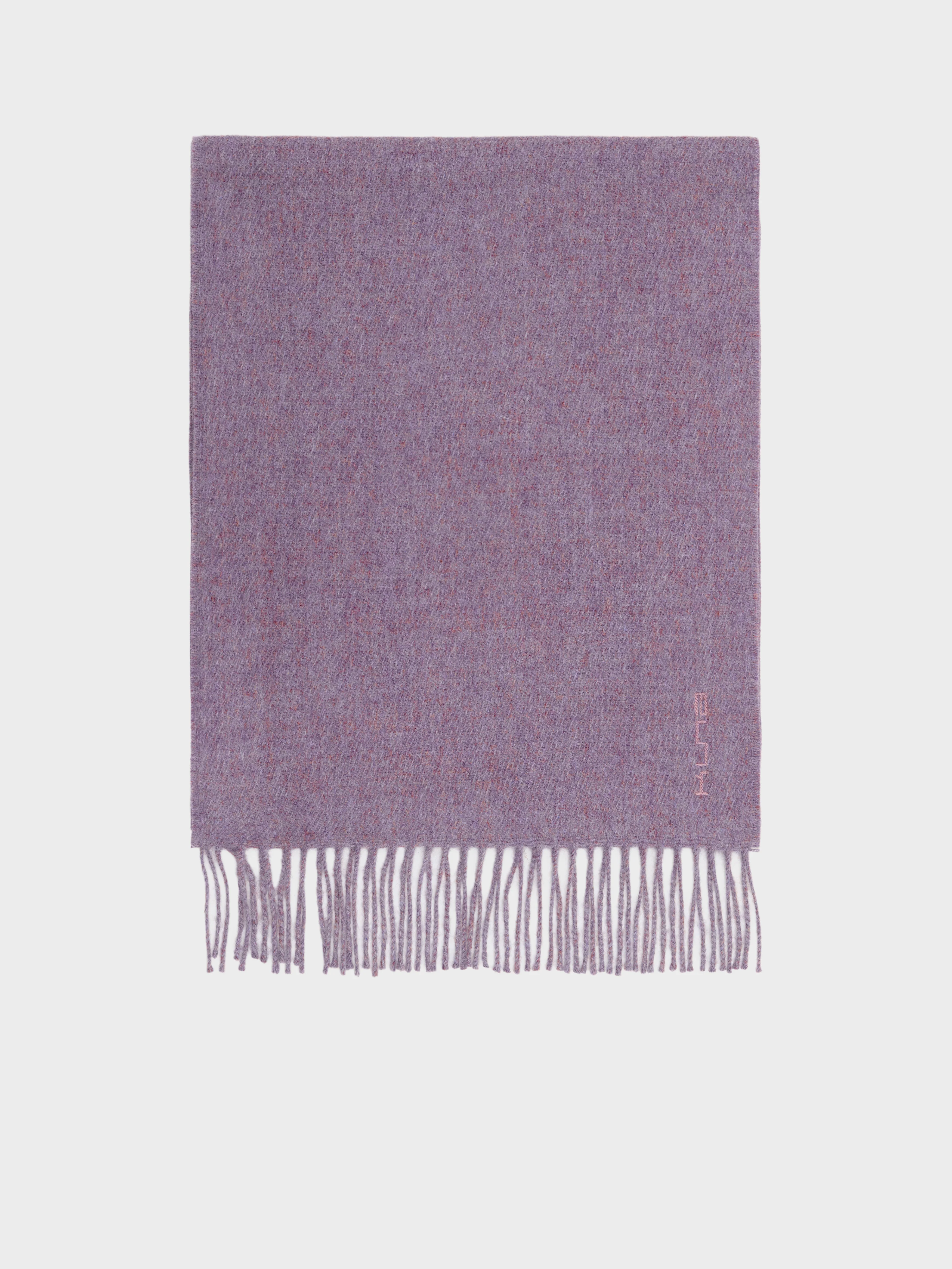 Zeta B Scarf Baby Alpaca Color Purple - Image 2