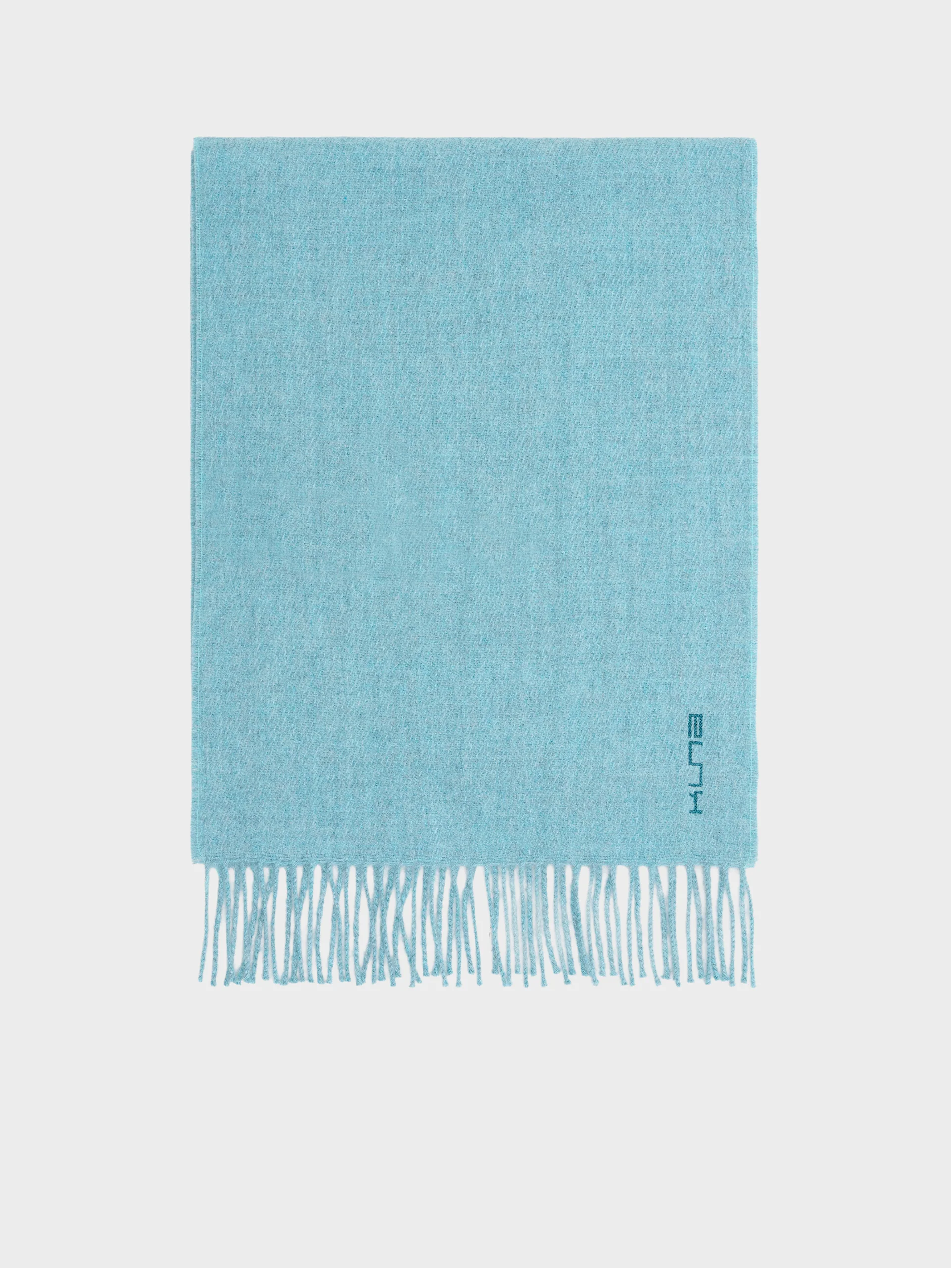Zeta B Scarf Baby Alpaca Color Turquoise - Image 2