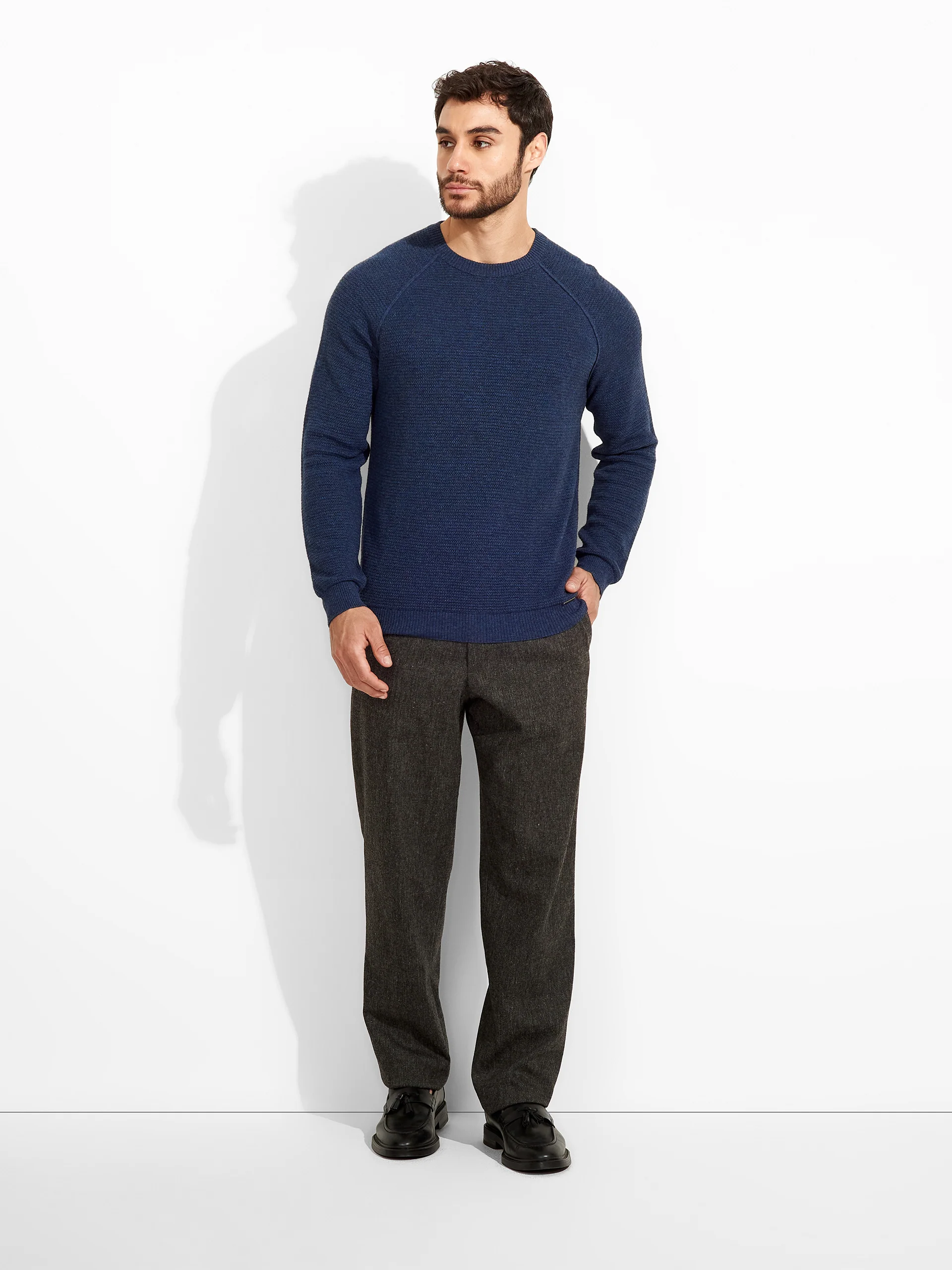 Zeus Sweater Cotton Color Blue - Image 4