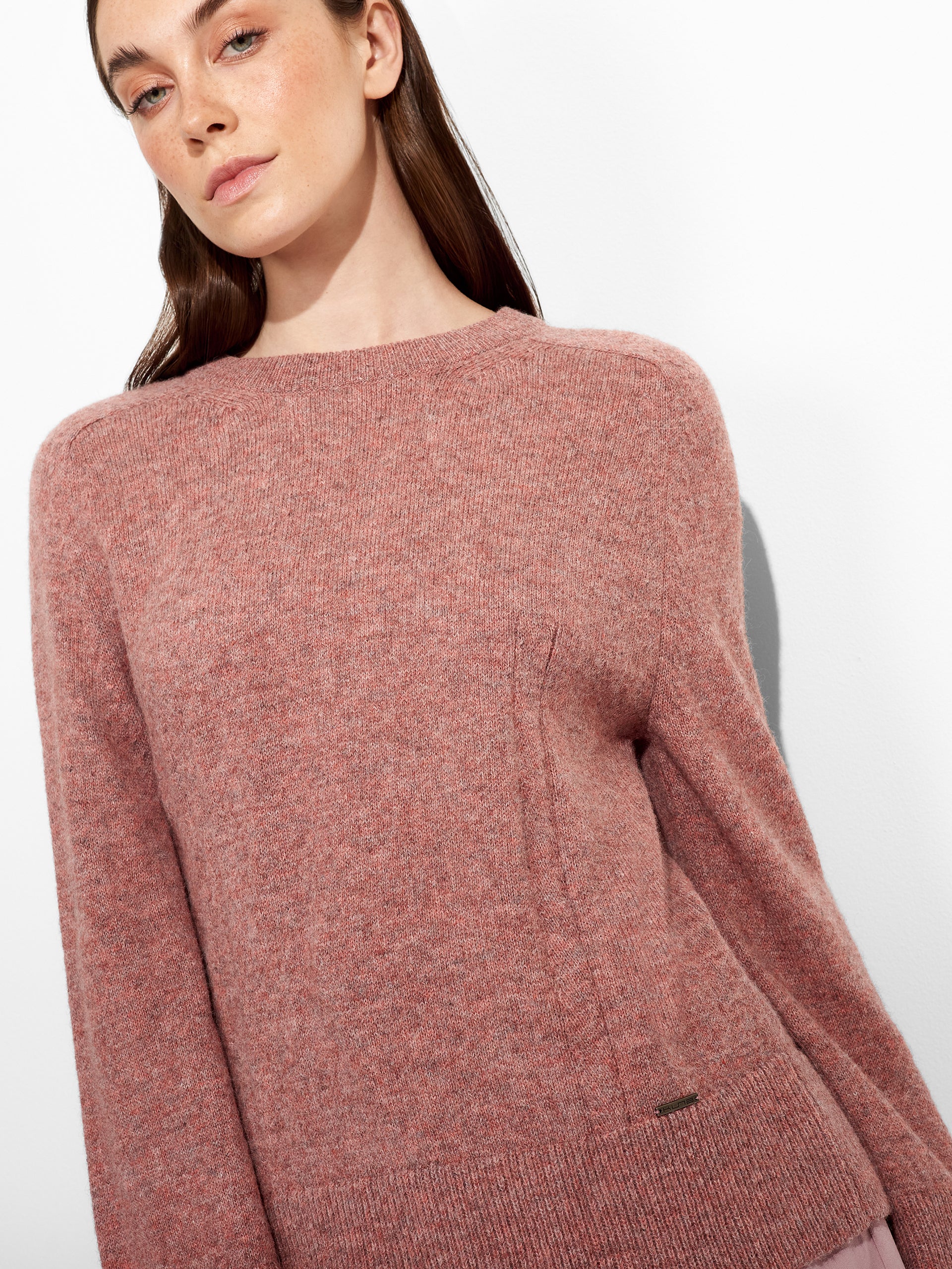 Zia Sweater Baby Alpaca Color Pink - Image 5