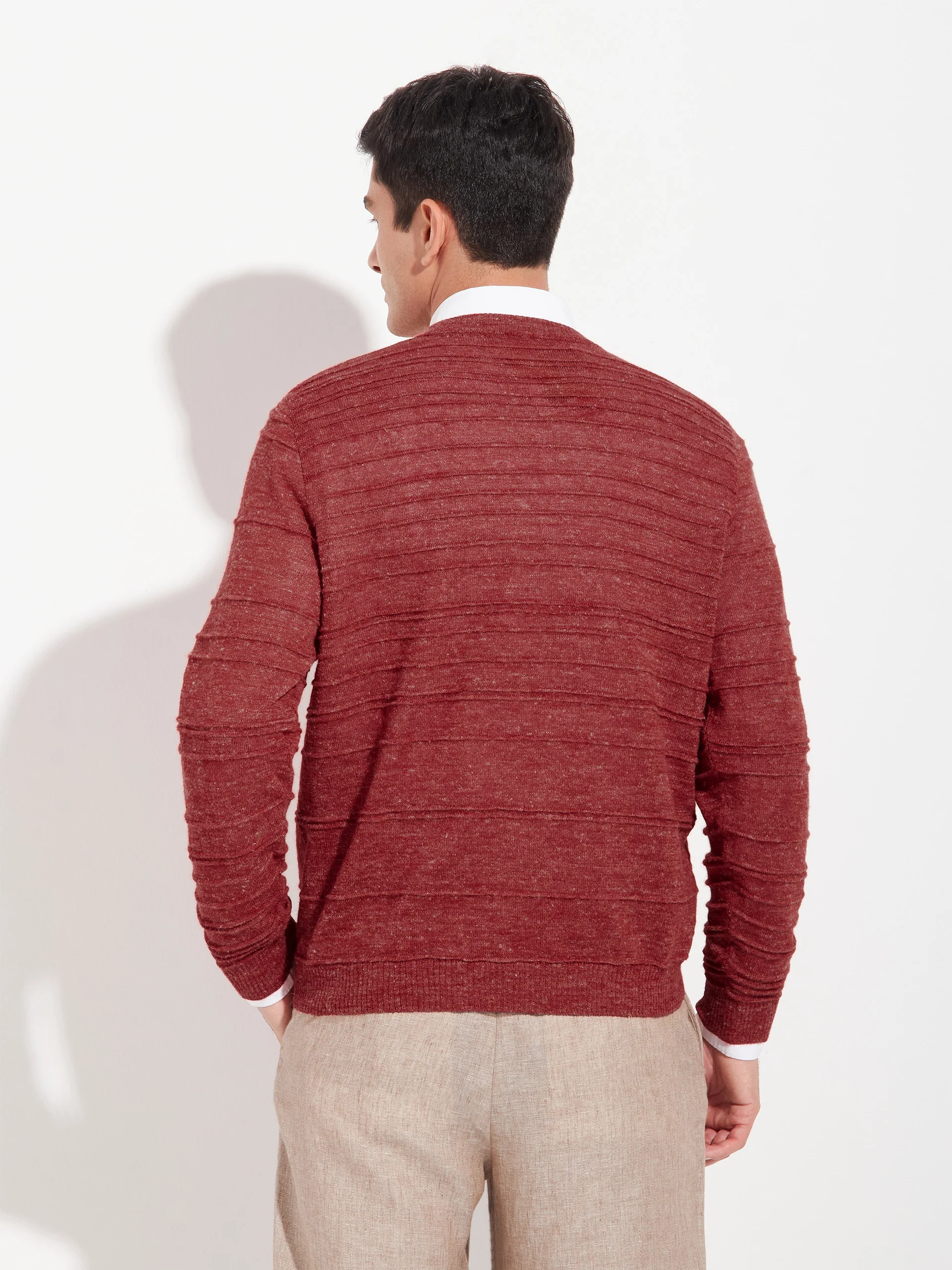Zidane Sweater Baby Alpaca Color Red - Image 3