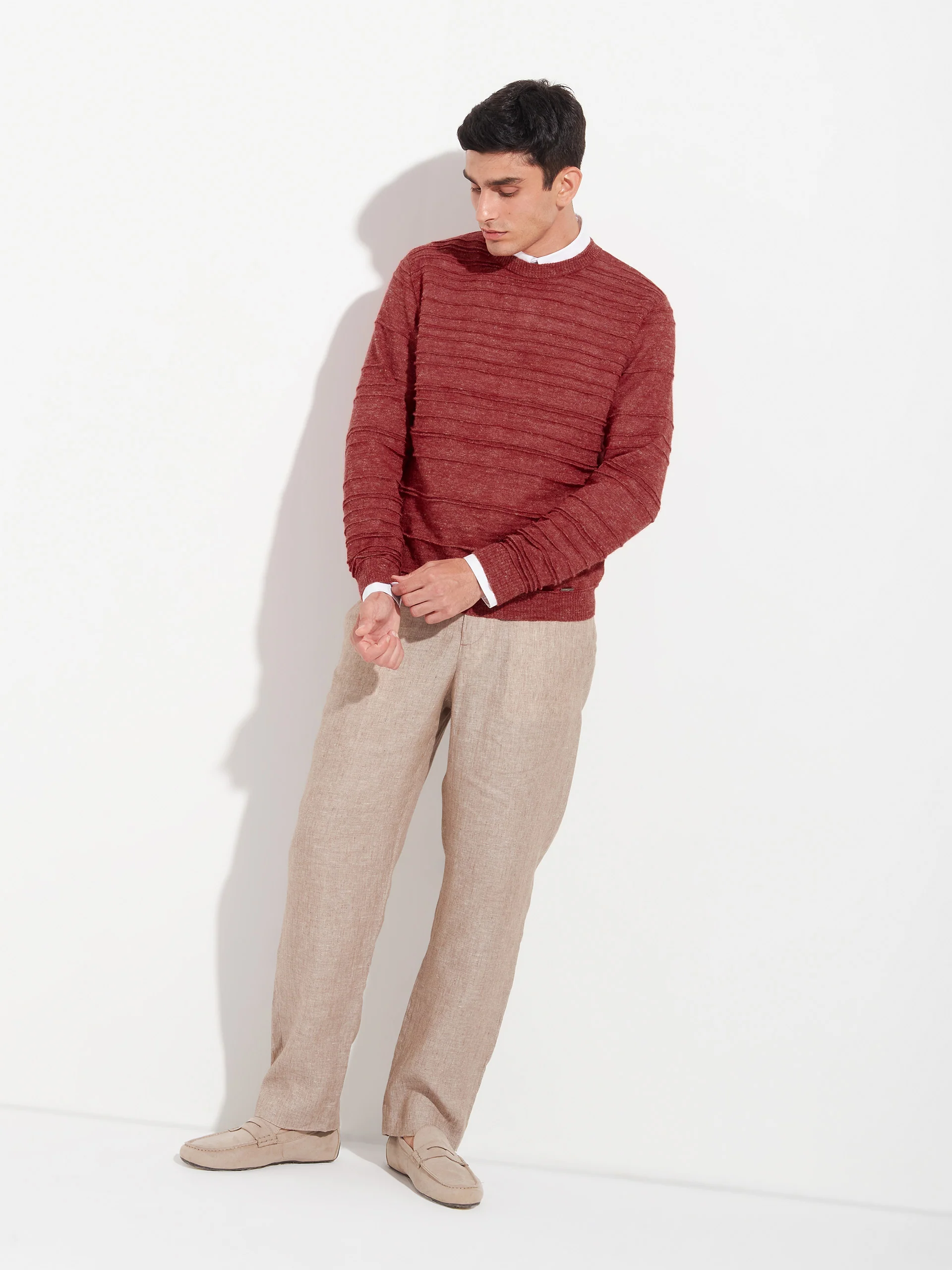 Zidane Sweater Baby Alpaca Color Red - Image 4