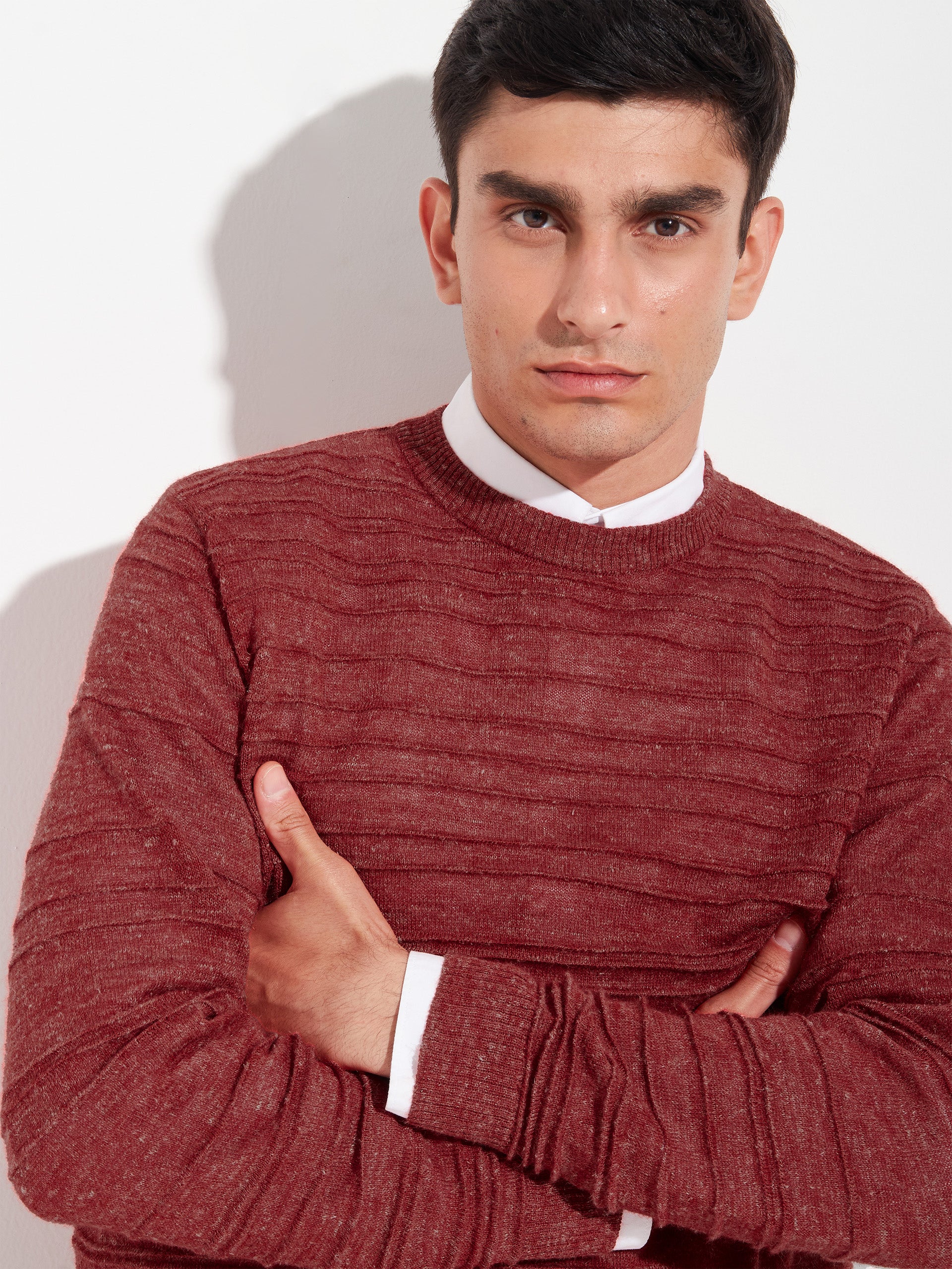 Zidane Sweater Baby Alpaca Color Red - Image 5