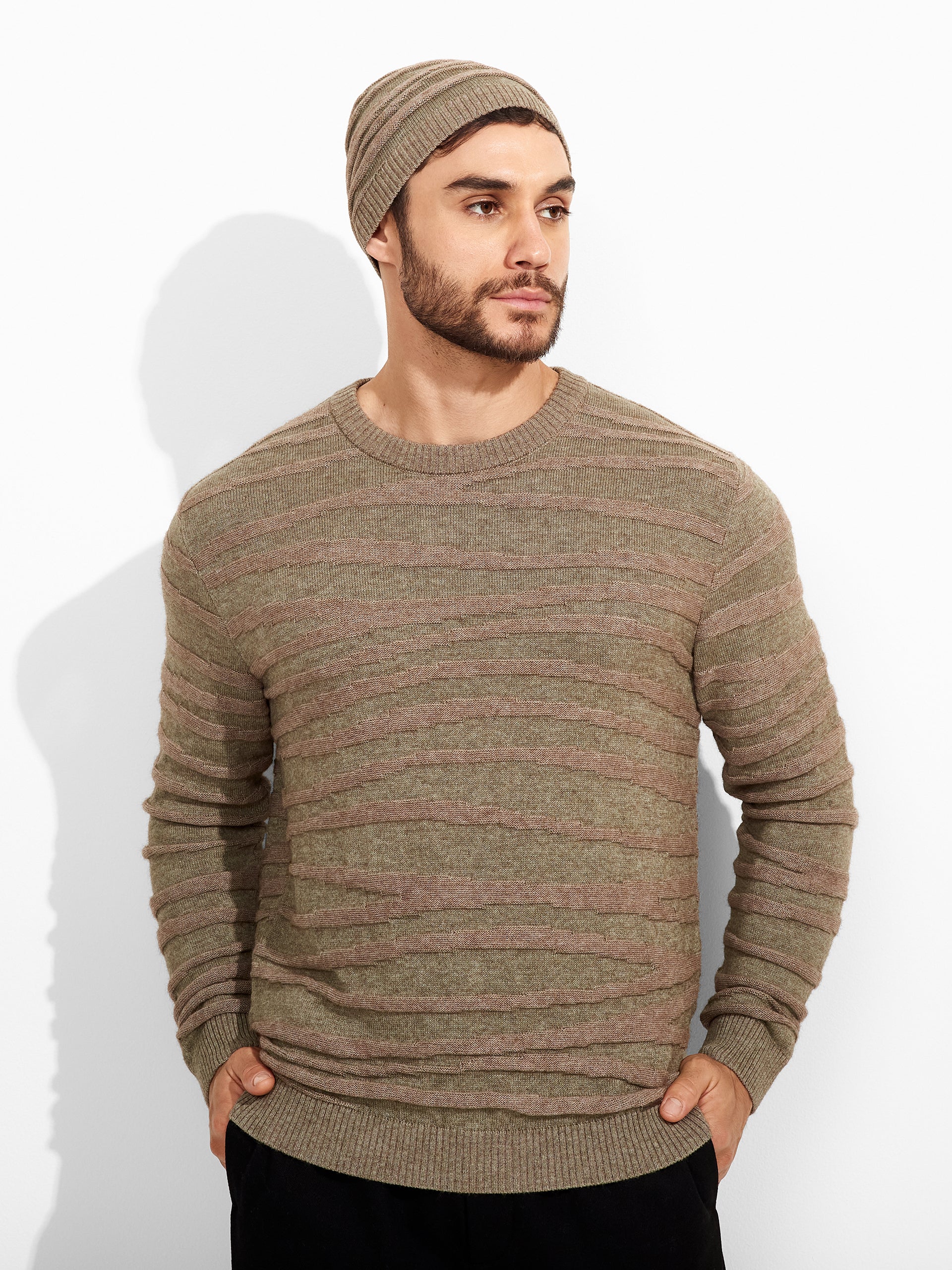 Zion Hat Cotton Color Beige - Image 4