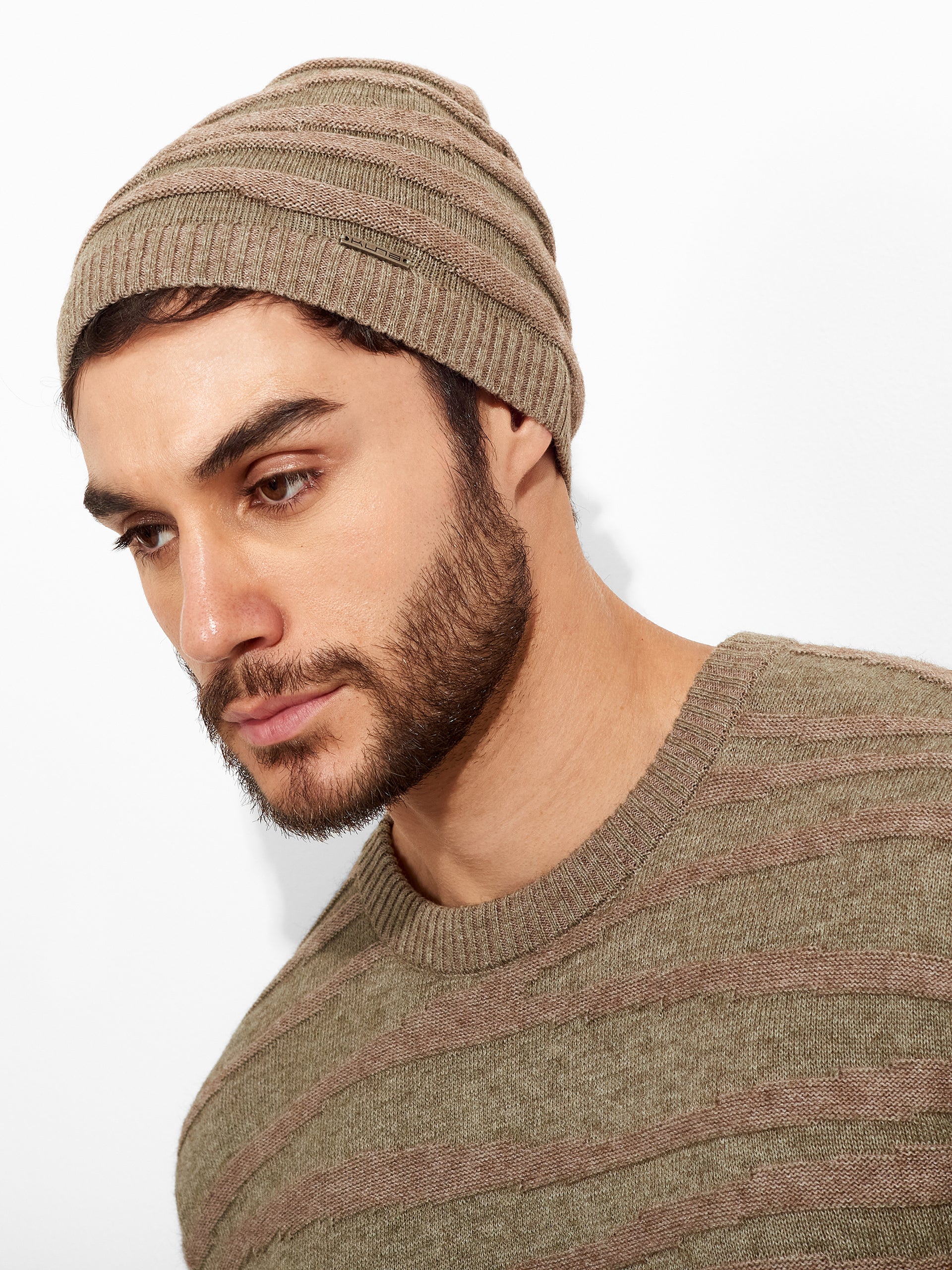 Zion Hat Cotton Color Beige - Image 5