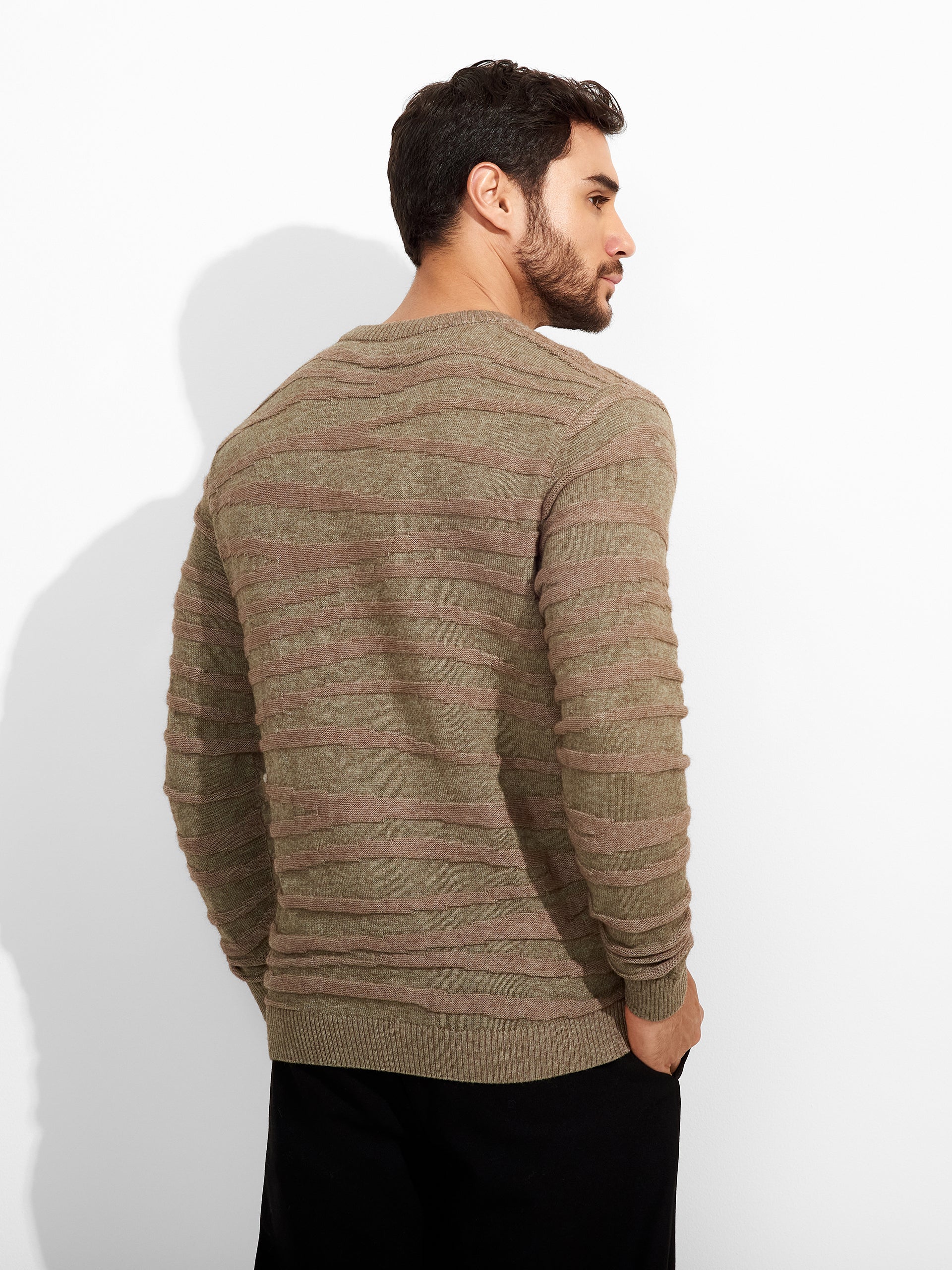 Zion Sweater Cotton Color Beige - Image 3