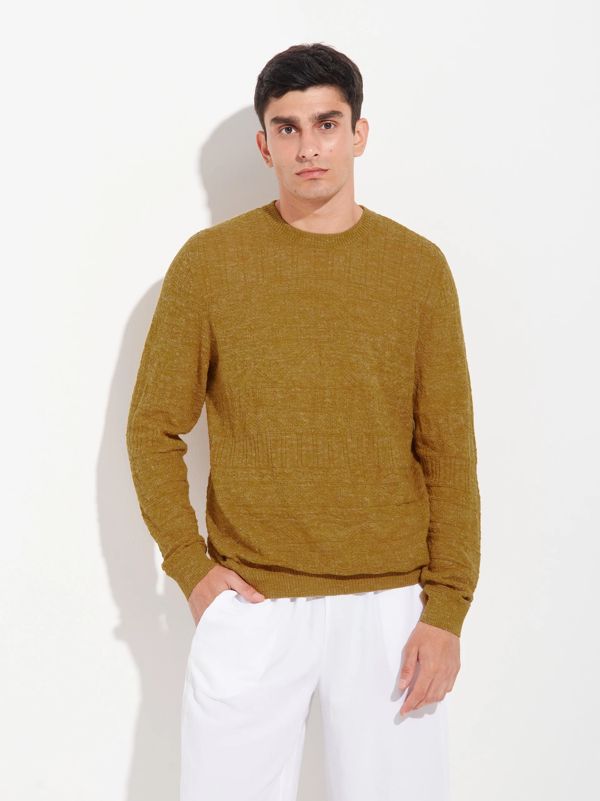 Zoom Sweater Baby Alpaca Color Yellow - Image 2