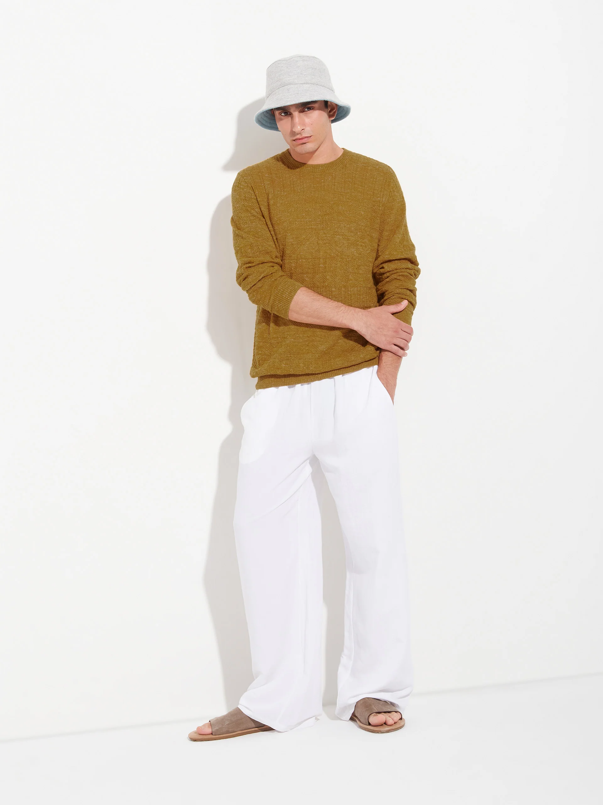 Zoom Sweater Baby Alpaca Color Yellow - Image 4