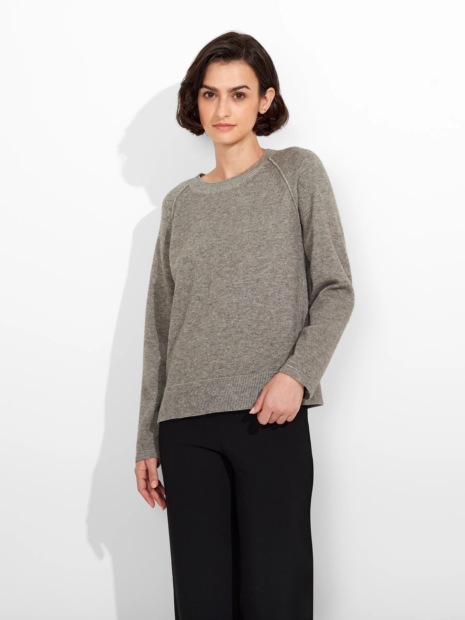 Zucca Sweater Cotton Color Grey - Image 2