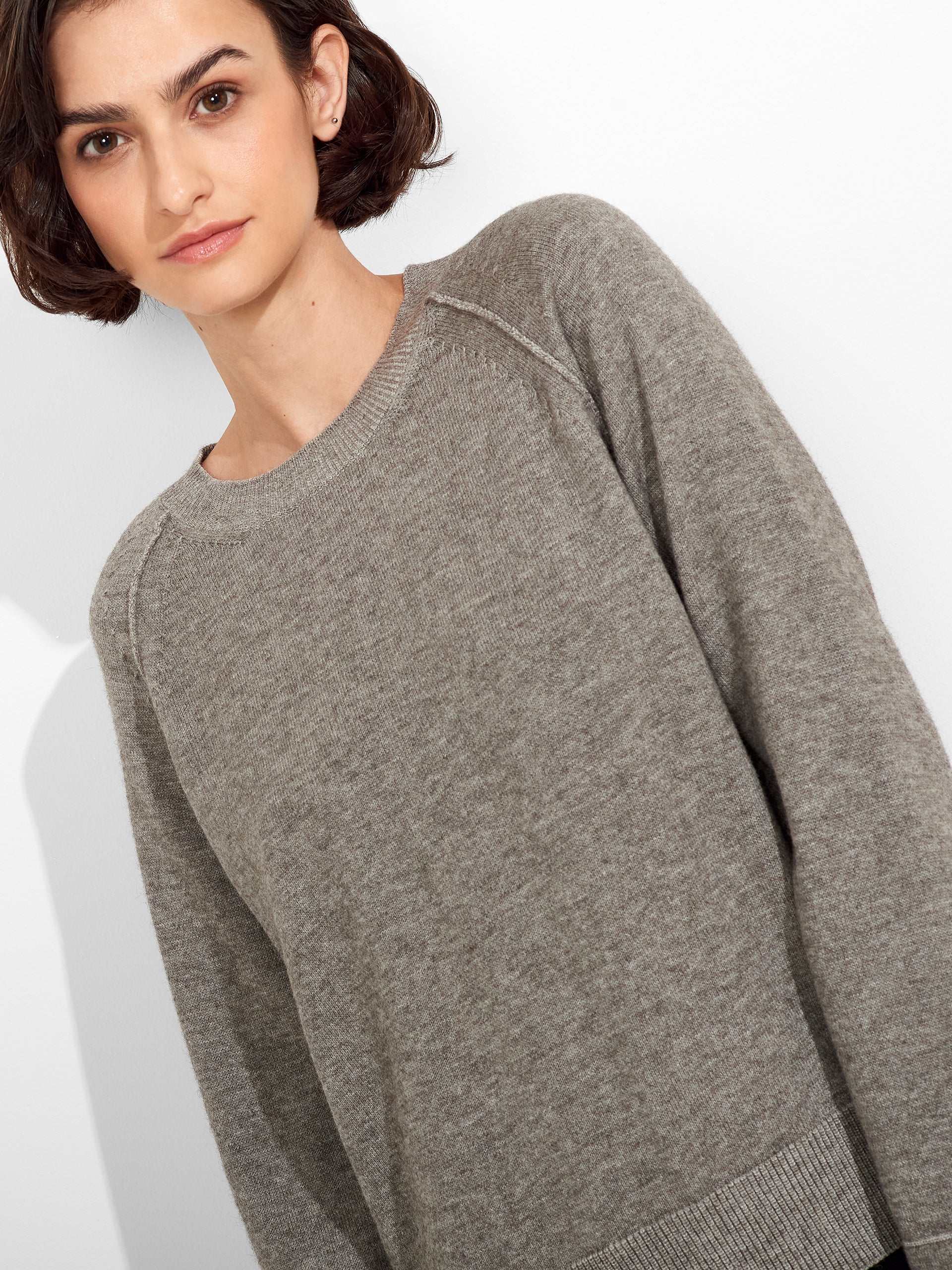 Zucca Sweater Cotton Color Grey - Image 5