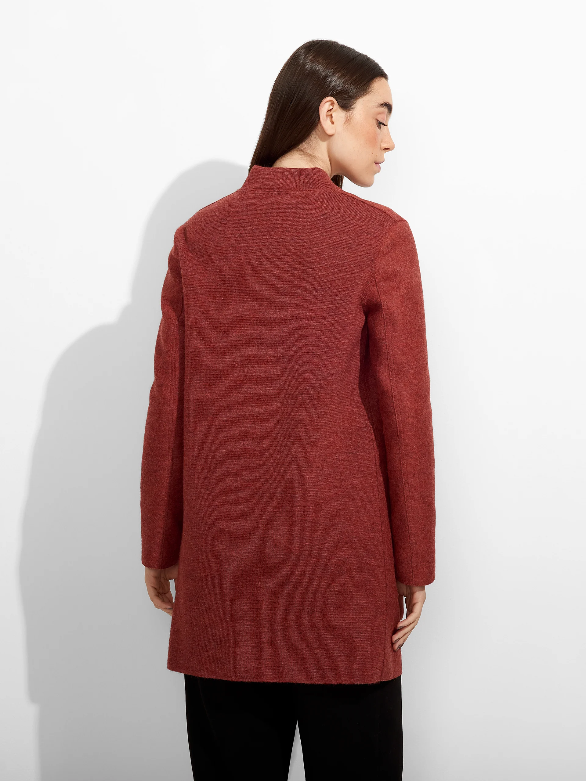 Zybil Coat Alpaca Color Red - Image 3